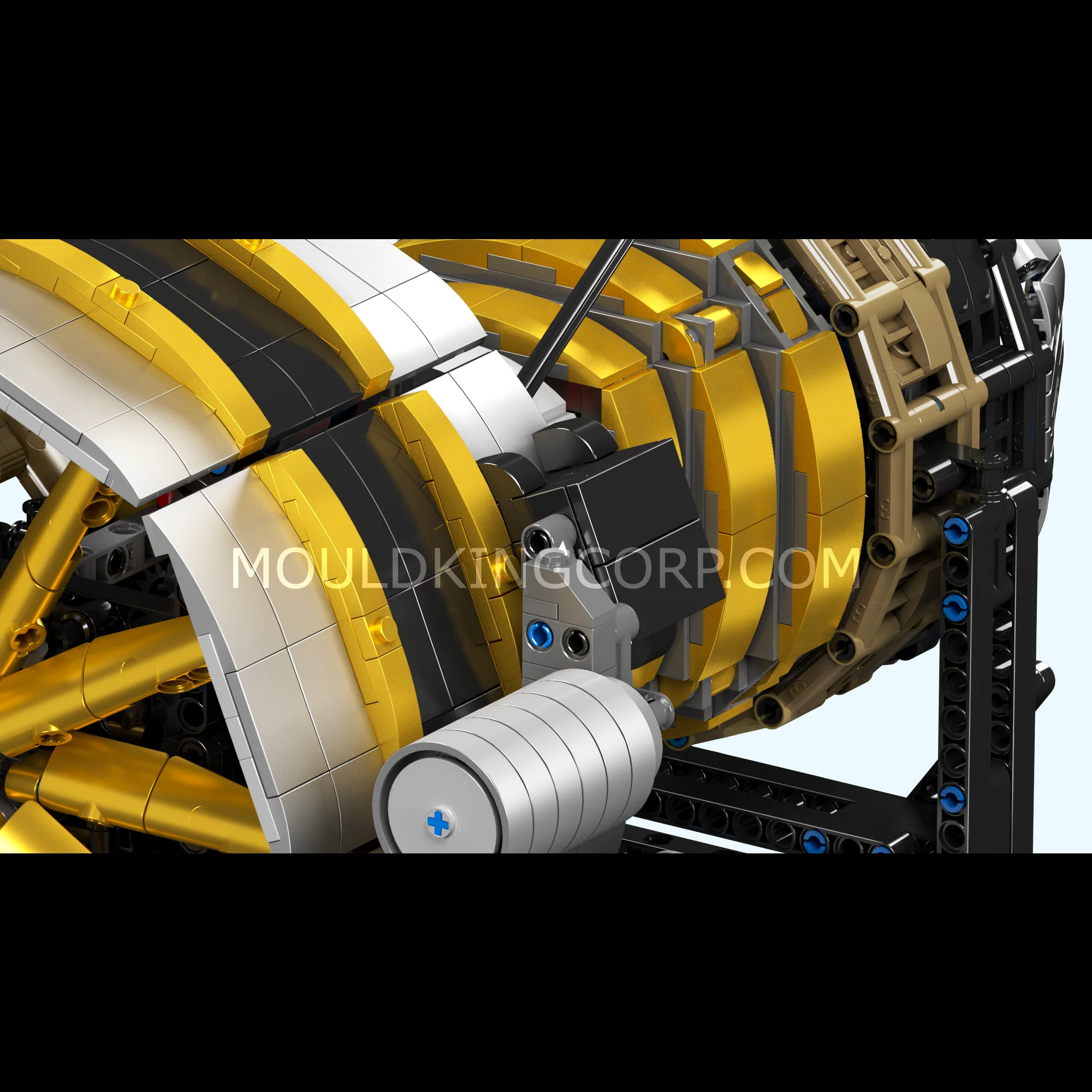 Mould King 10141 Motorised Turbine Engine Building Set | 2,256 Pcs - Image 4