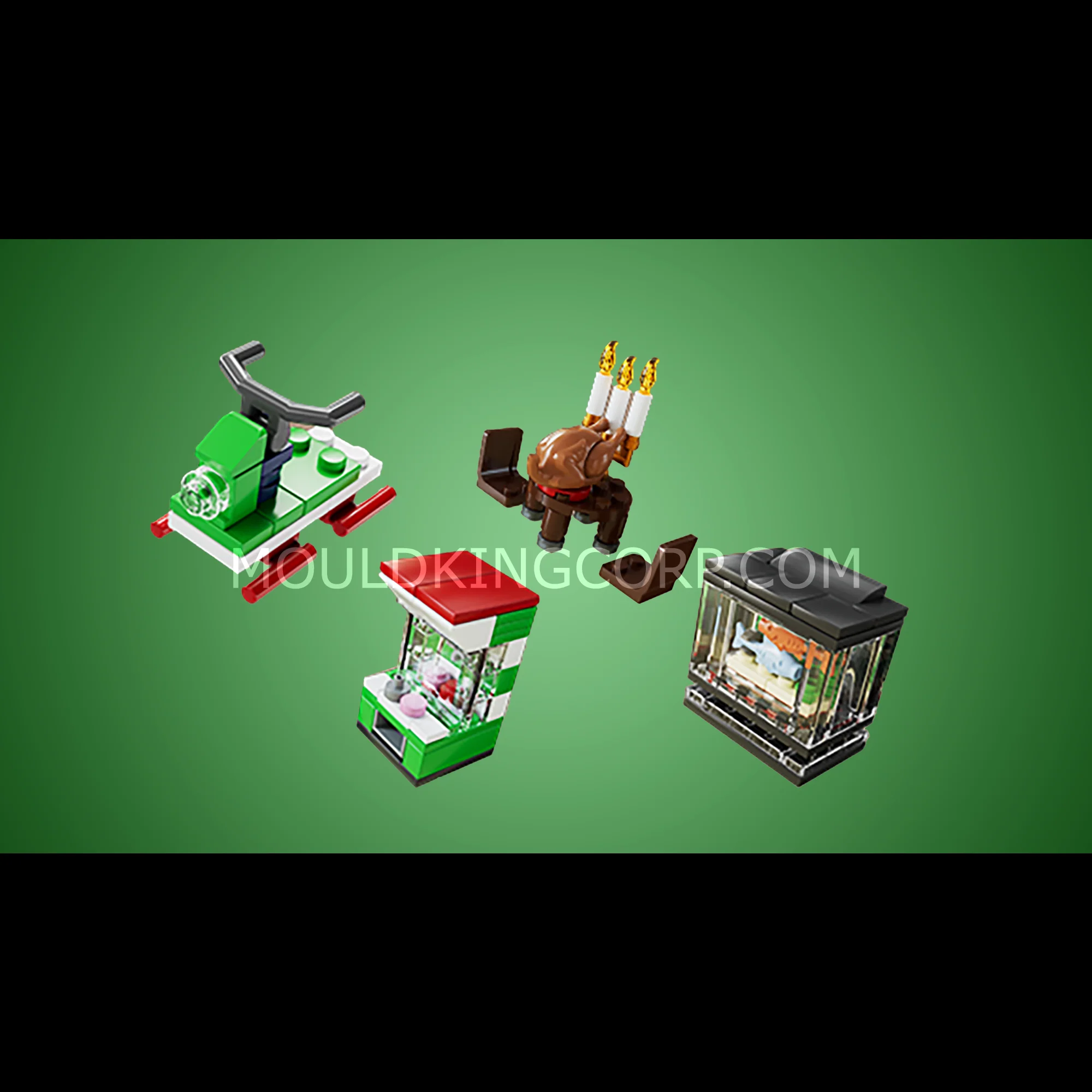 Mould King 10165 Christmas Advent Calendar Building Set | 725 Pcs - Image 5