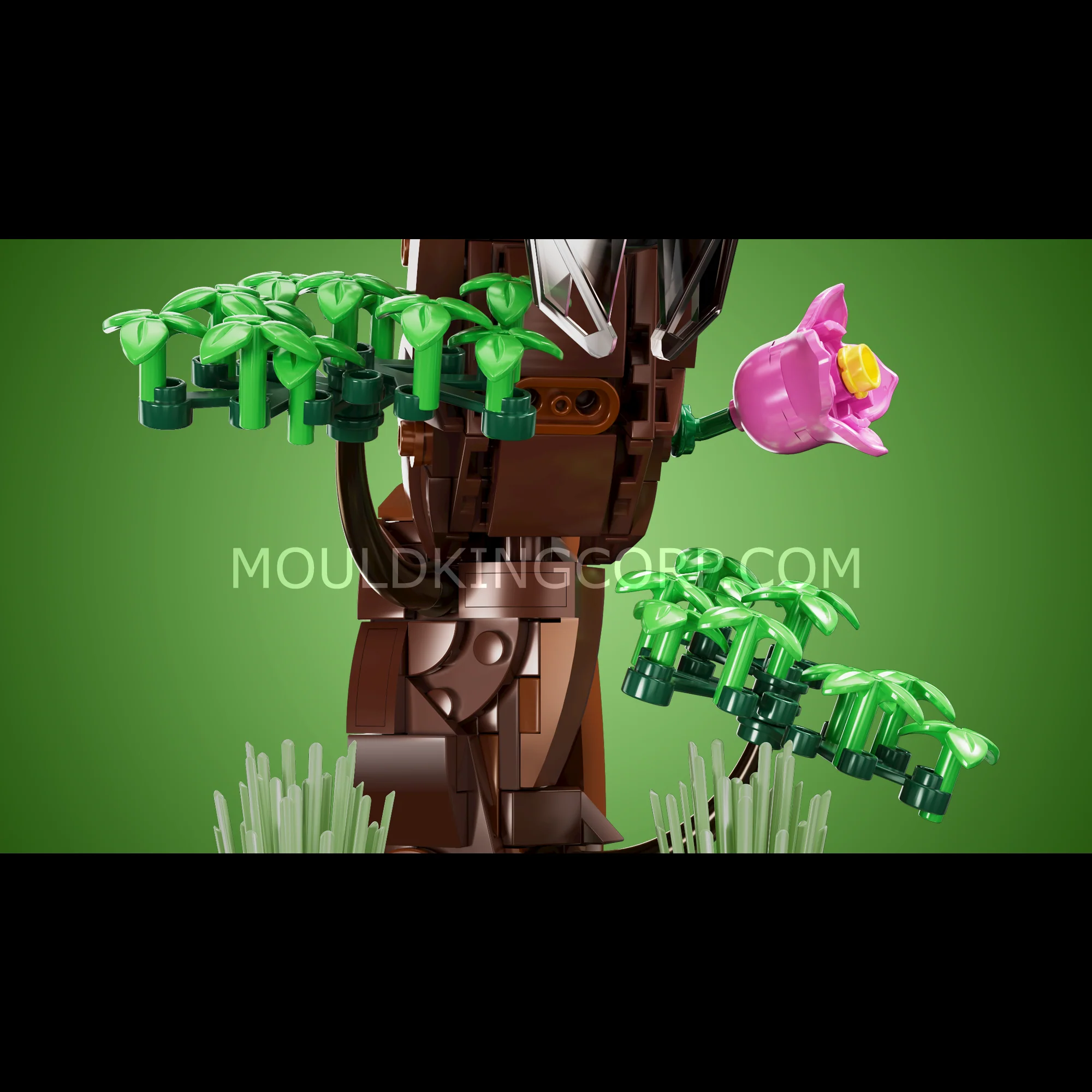 Mould King 10177 Cicada on Tree Branch Building Set | 415 Pcs - Image 3