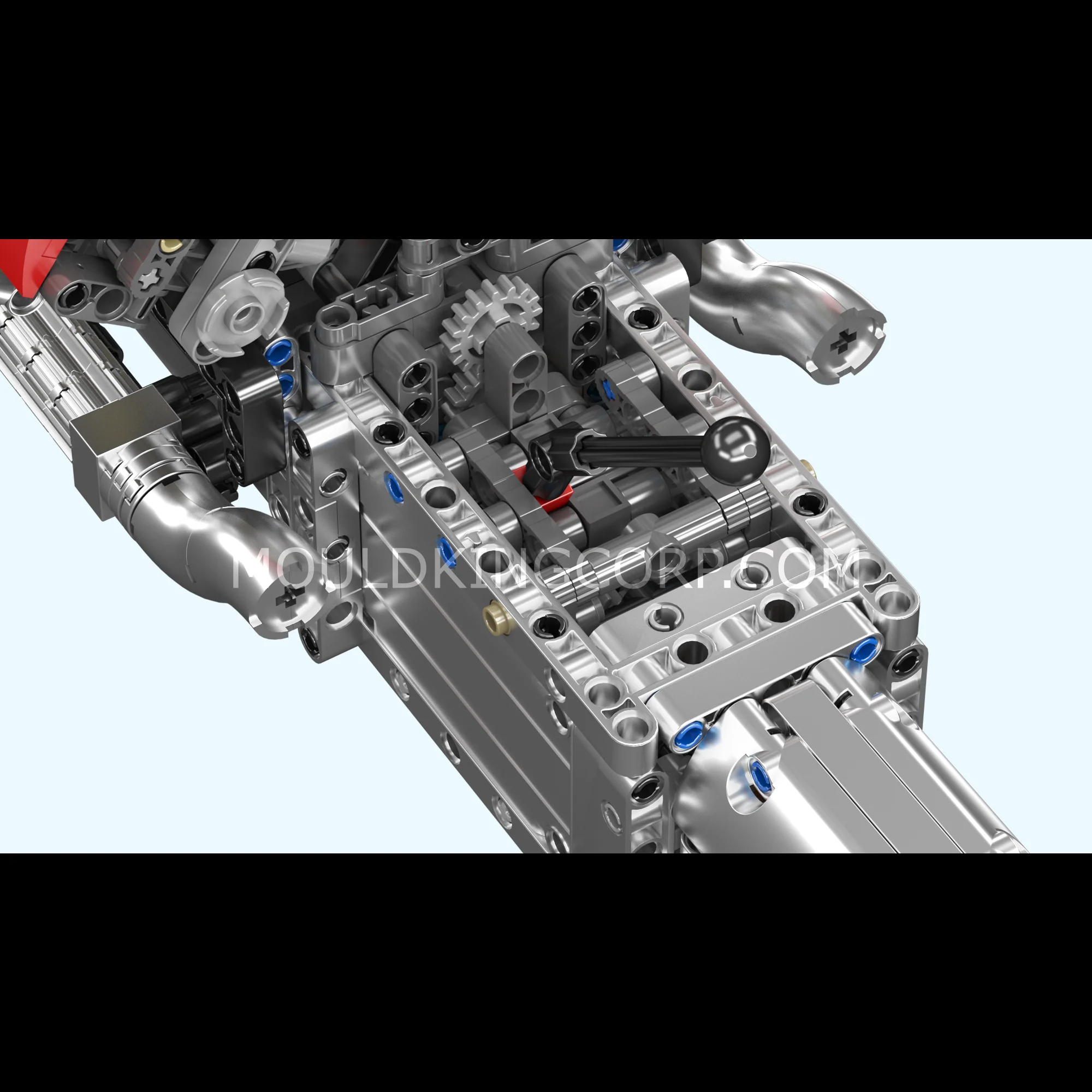 Mould King 10203 M Power V8 Engine & Gearbox Building Set | 1,169 Pcs - Image 2
