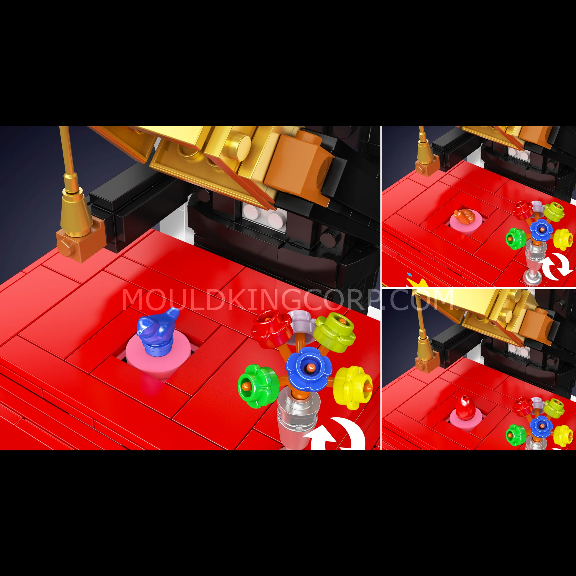 Mould King 10240 Magic Show Stage Building Set | 1,468 Pcs - Image 4