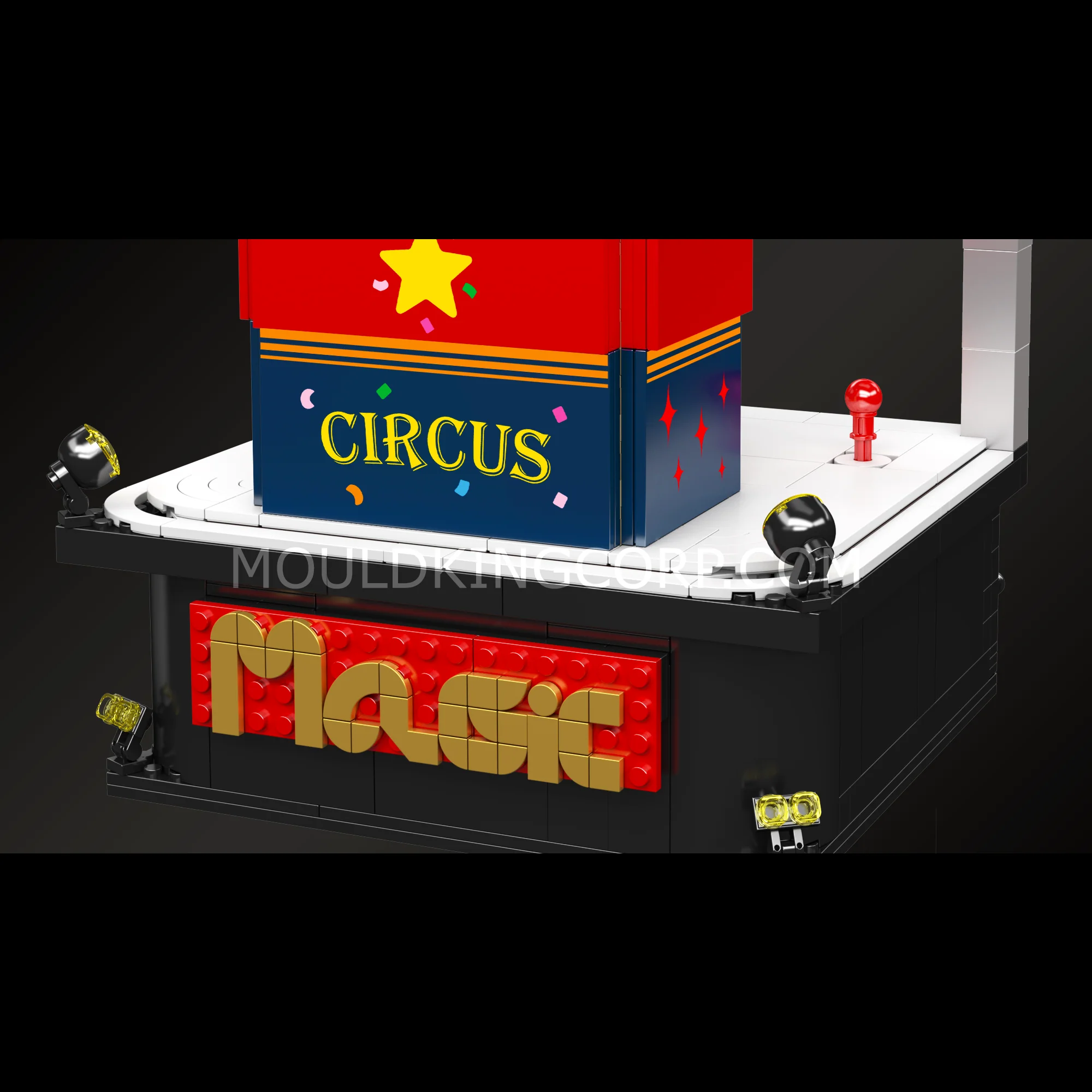 Mould King 10240 Magic Show Stage Building Set | 1,468 Pcs - Image 5