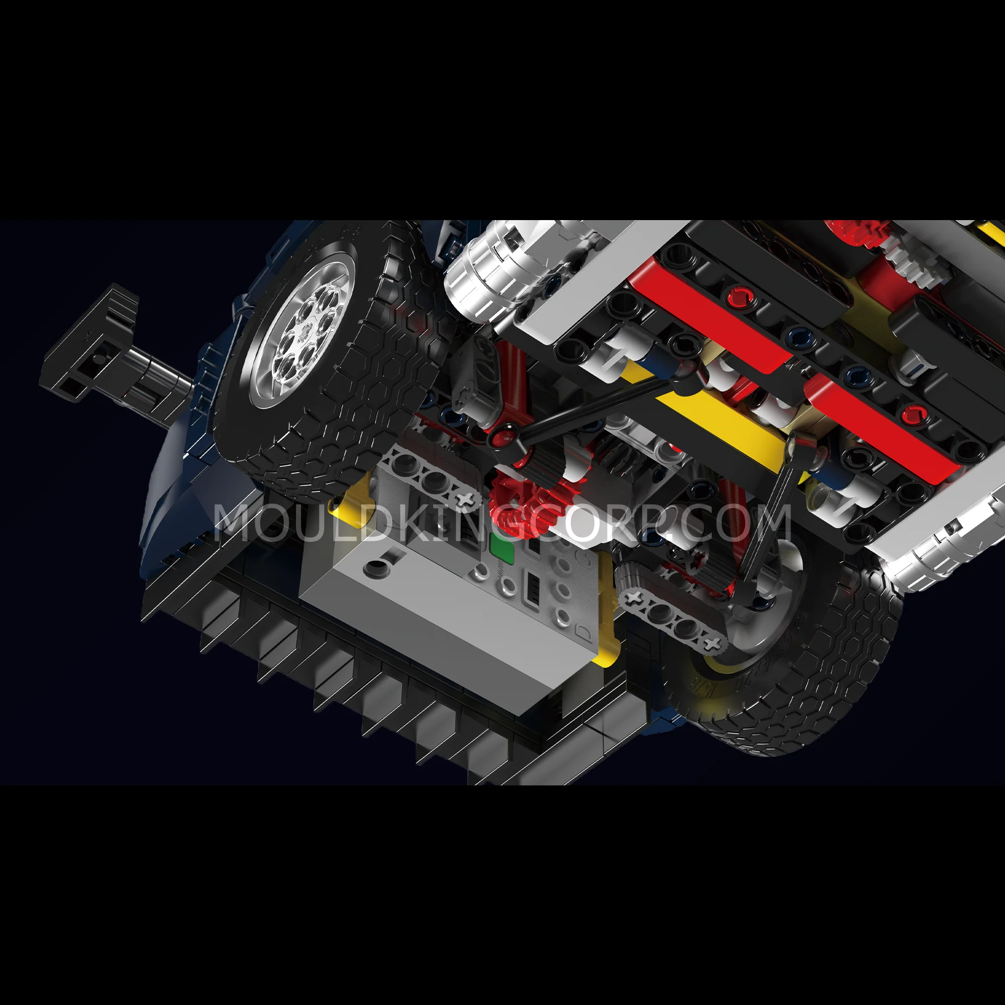 Mould King 13215 Remote Control Classic Roadster Building Set | 1,754 Pcs - Image 5
