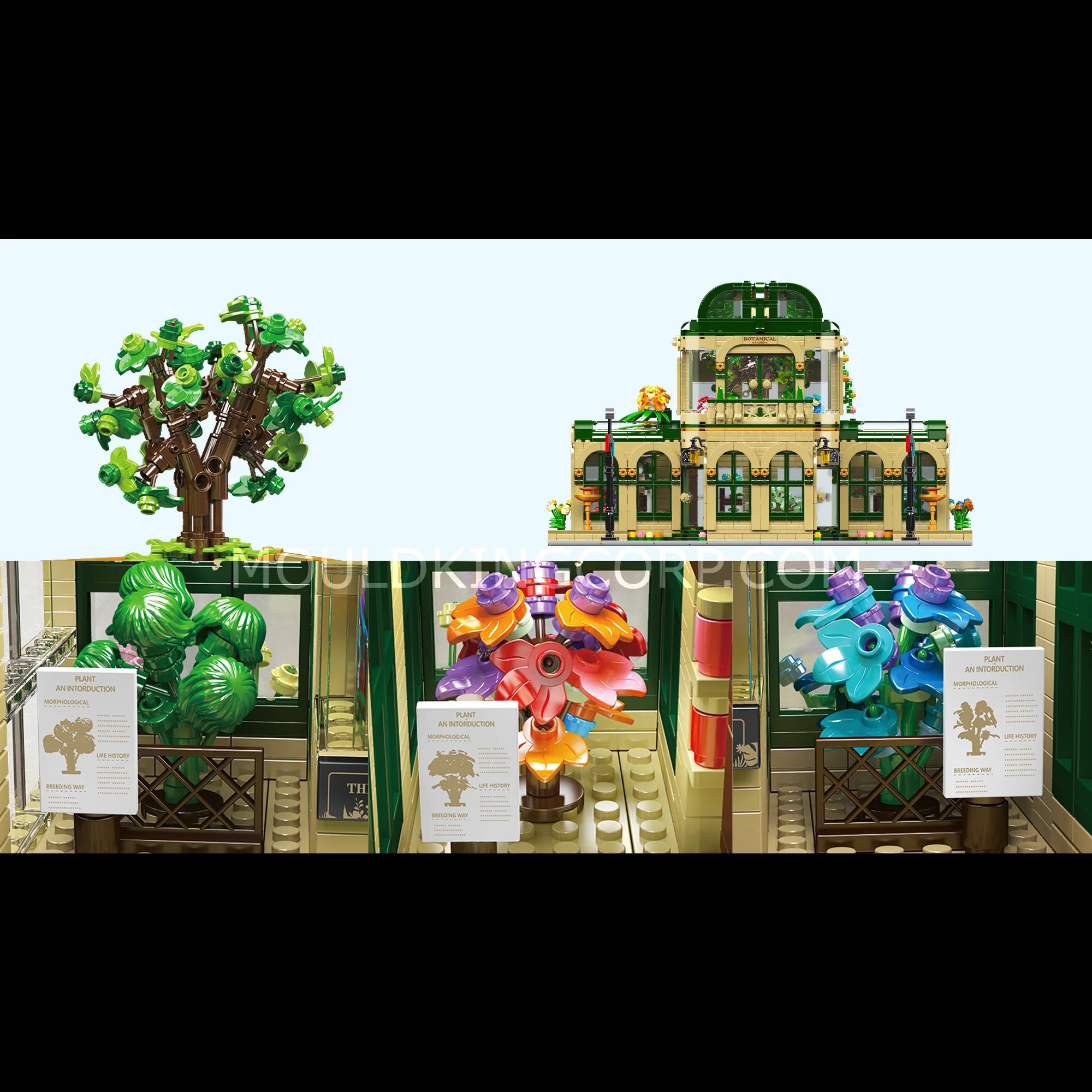 Mould King 16057 Dome Botanical Gardens Building Set | 3,383 Pcs - Image 4