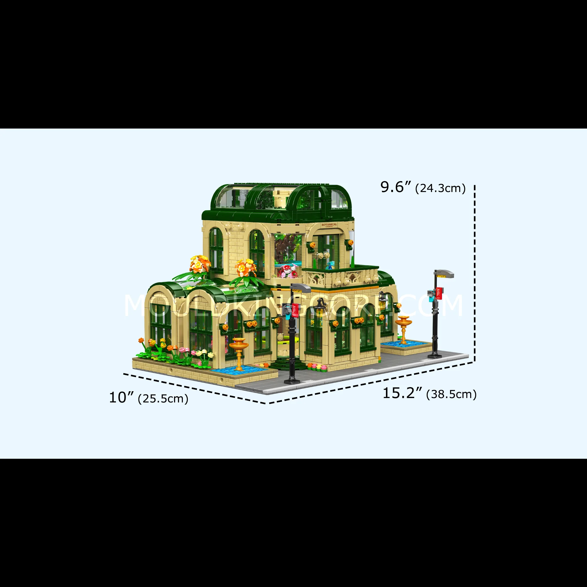 Mould King 16057 Dome Botanical Gardens Building Set | 3,383 Pcs - Image 6