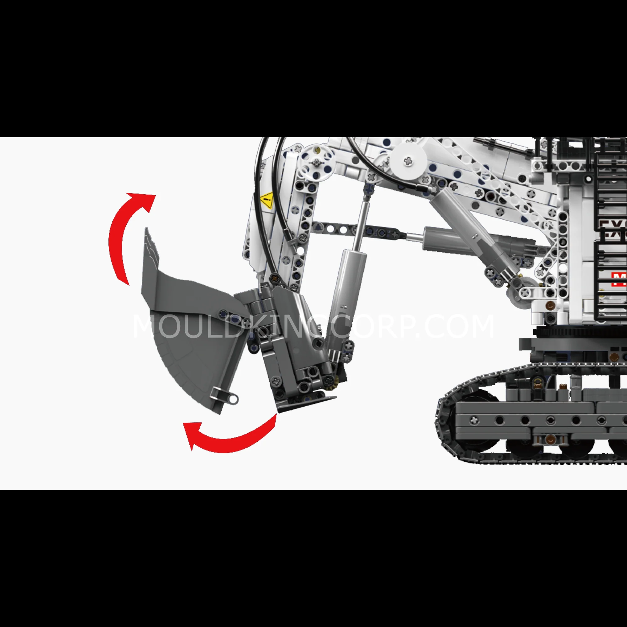 Mould King 17067 Remote Controlled Mining Excavator Building Set | 3,567 Pcs - Image 4