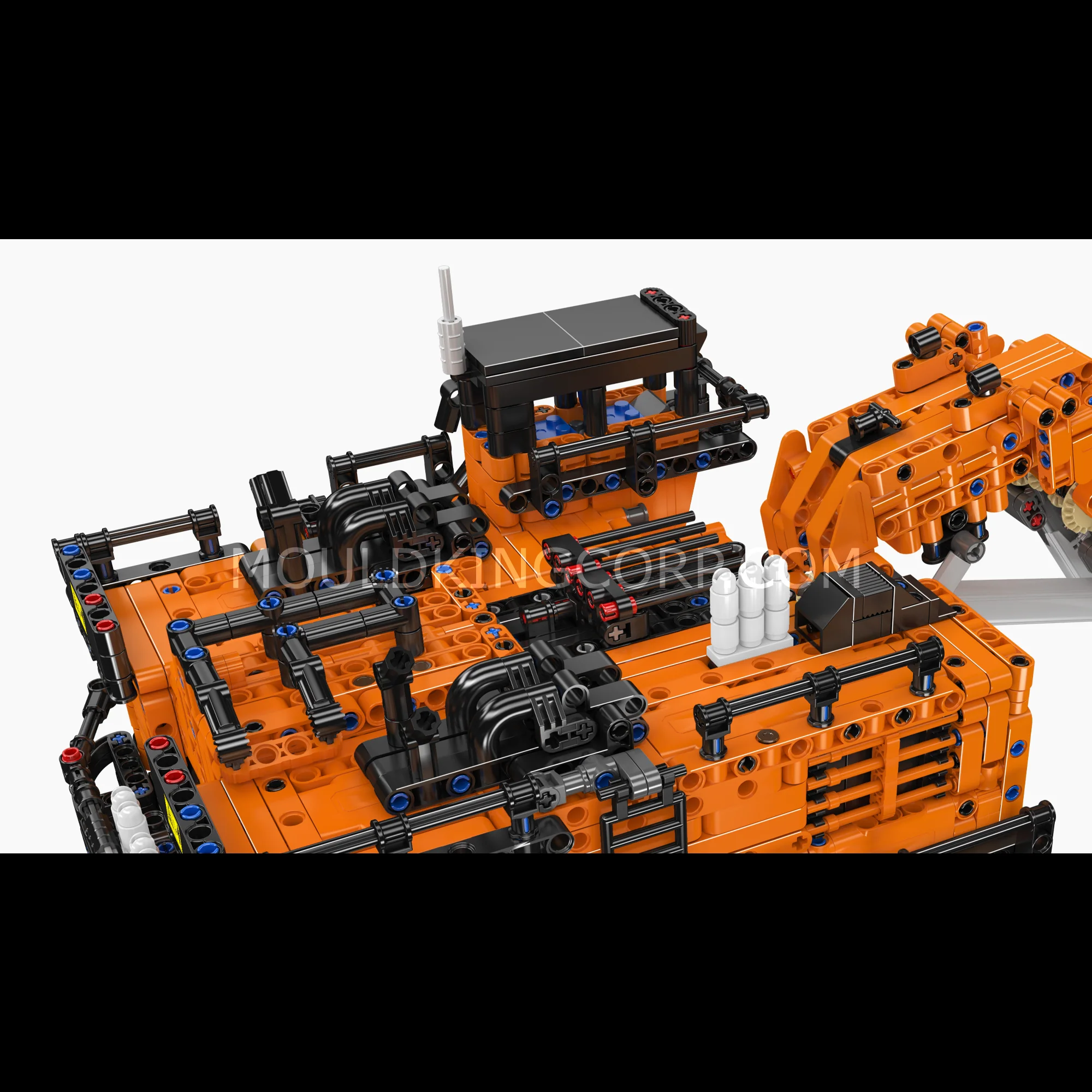 Mould King 17100 EX8000 RC Mining Crawler Excavator Building Set | 2,436 Pcs - Image 4