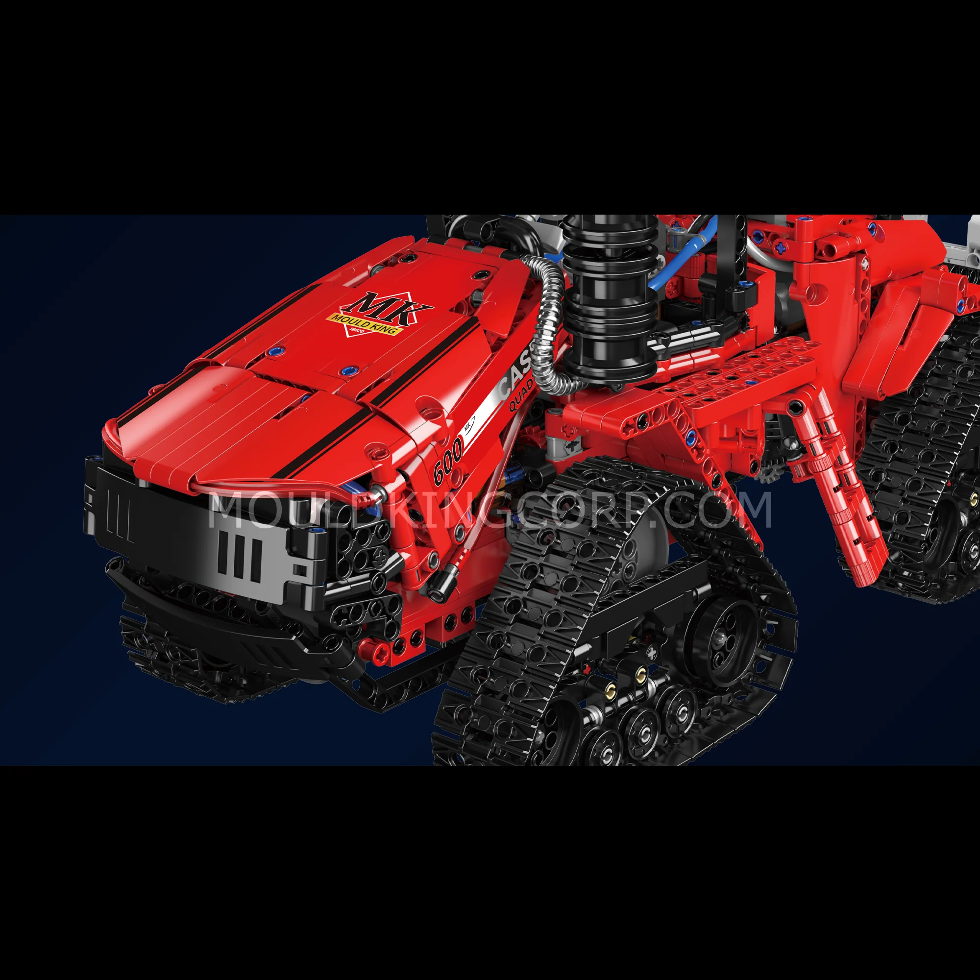 Mould King 18020S Remote Controlled Pneumatic Crawler Tractor Building Set | 1,769 Pcs - Image 4