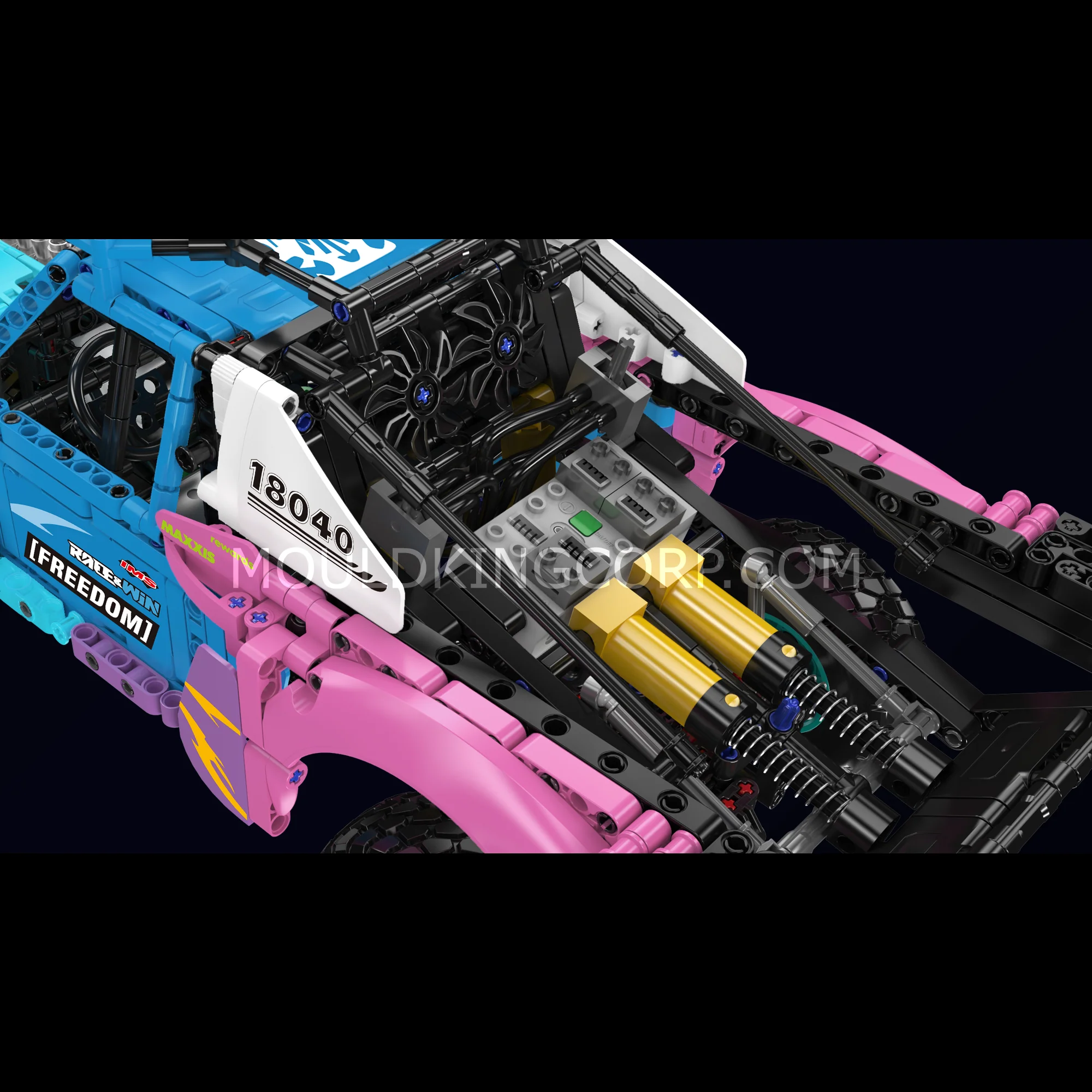 Mould King 18040 RC Desert Trophy Truck with Air Suspension Building Set | 1,573 Pcs - Image 2