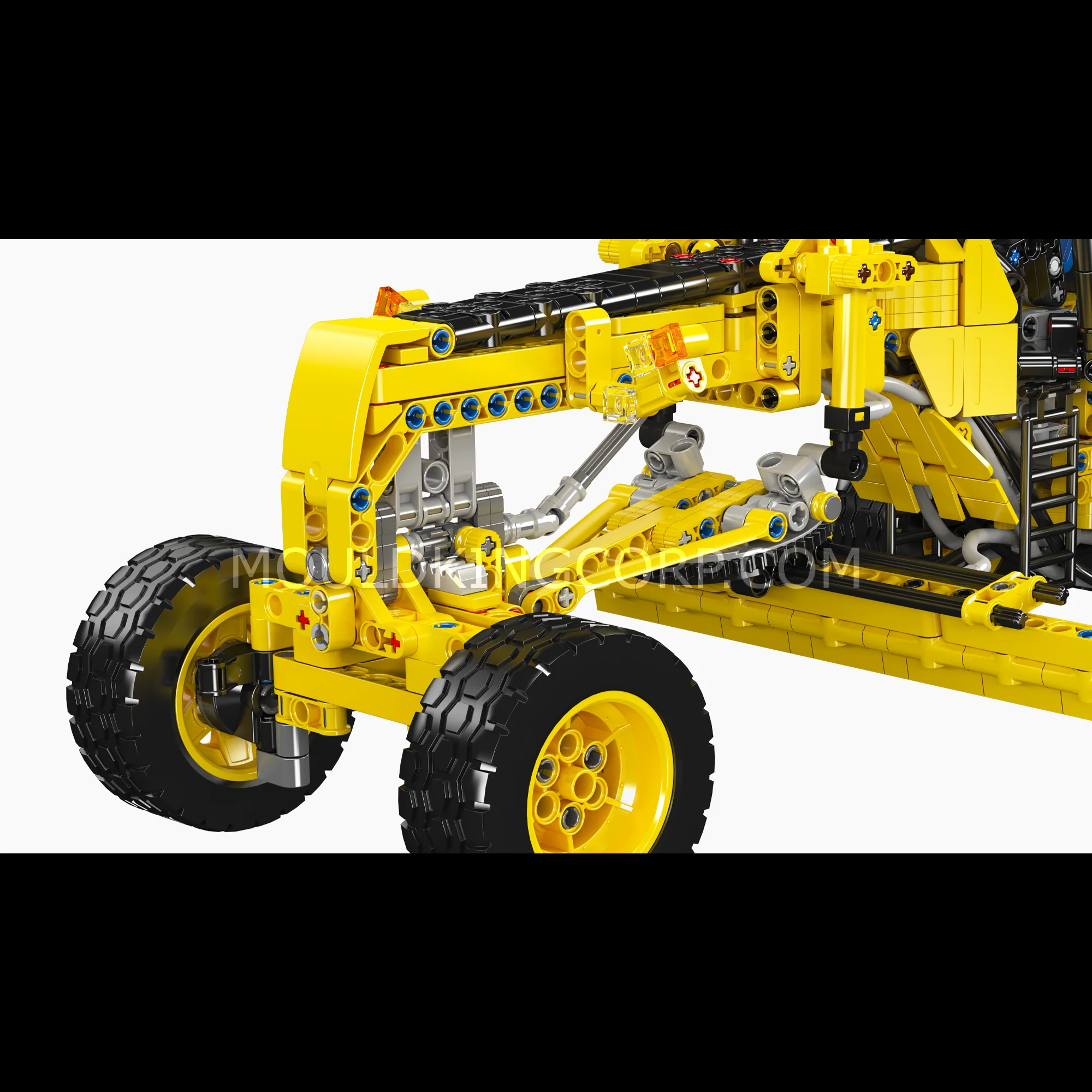 Mould King 19023 GD655-6 Motor Grader Building Set | 1,109 Pcs - Image 3