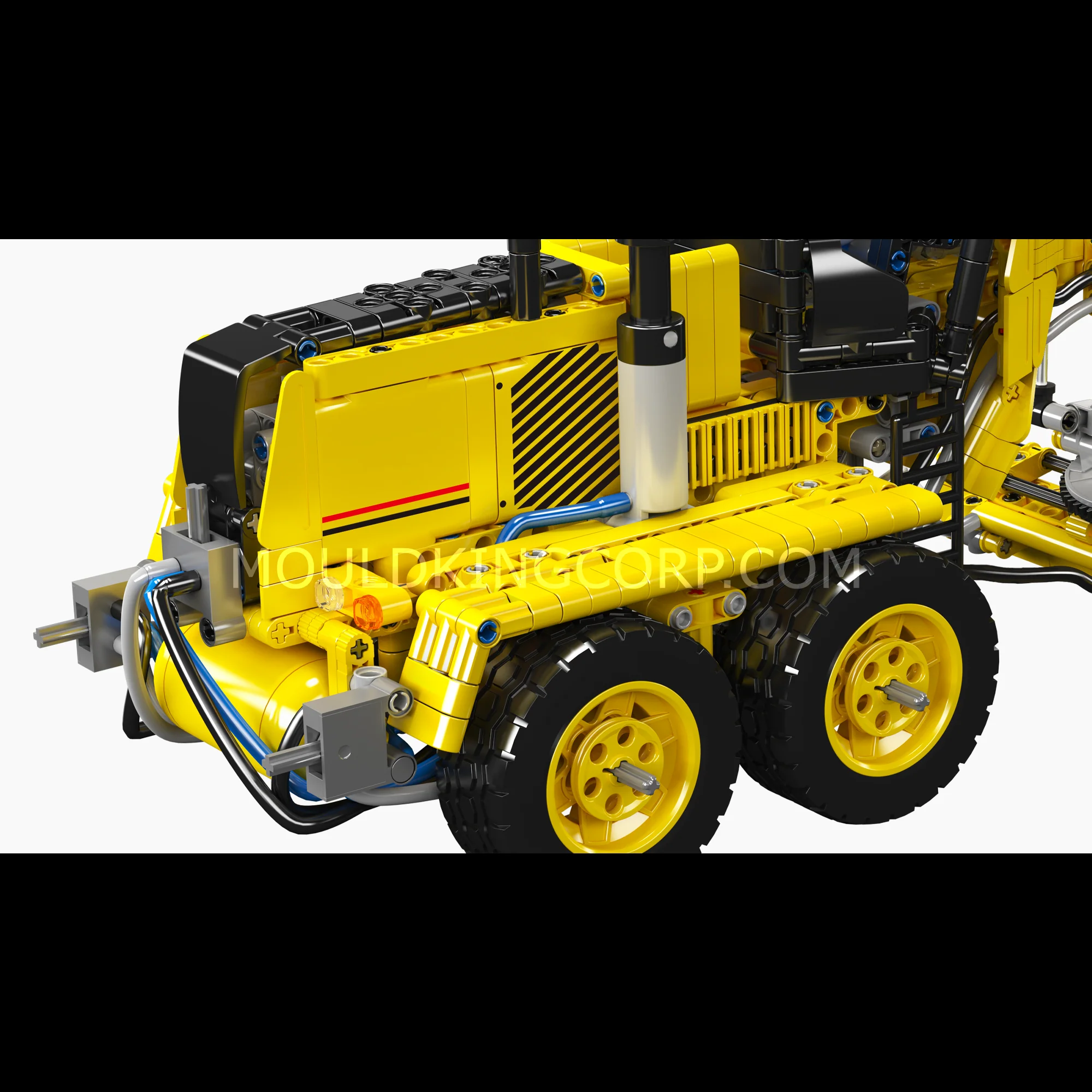 Mould King 19023 GD655-6 Motor Grader Building Set | 1,109 Pcs - Image 4