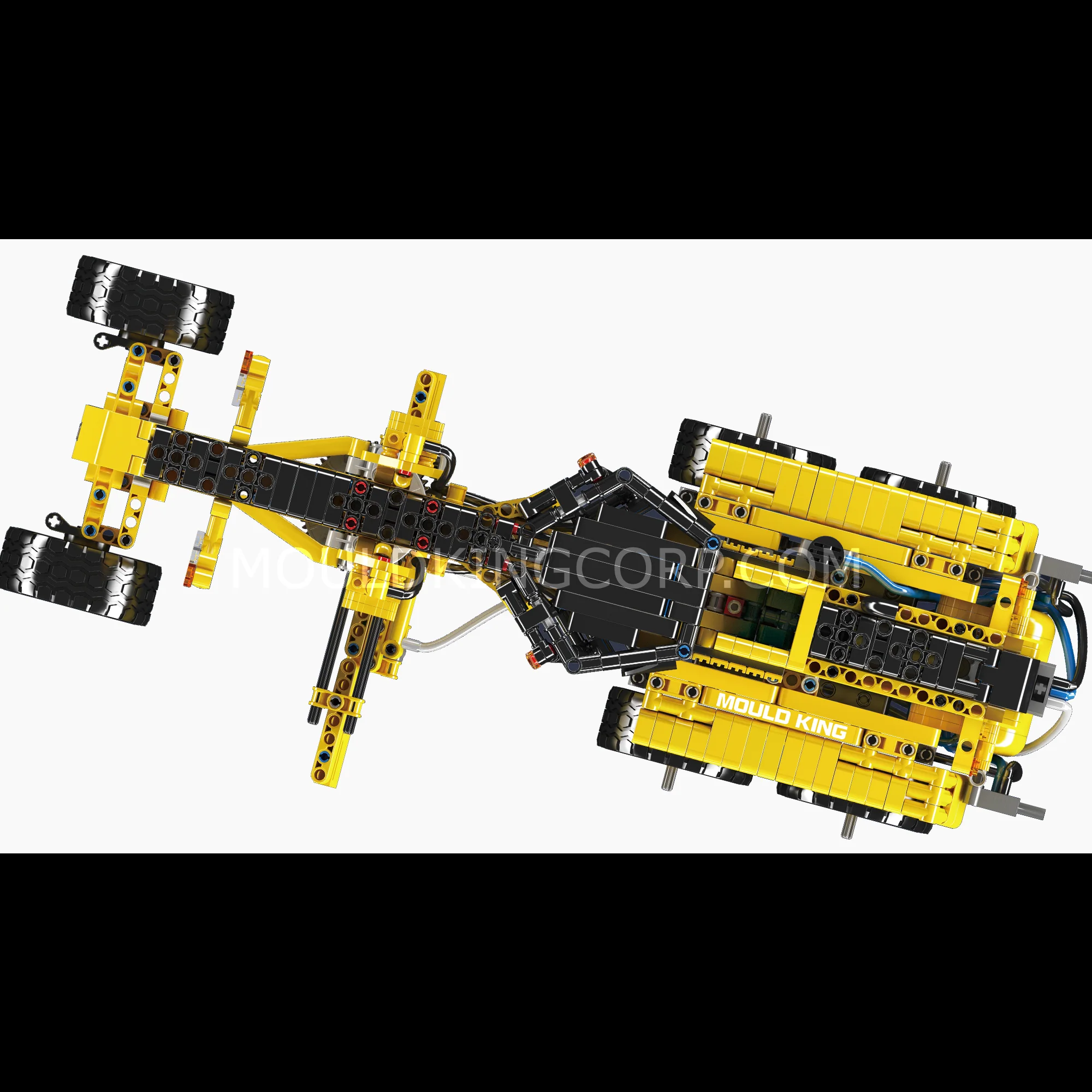 Mould King 19023 GD655-6 Motor Grader Building Set | 1,109 Pcs - Image 5