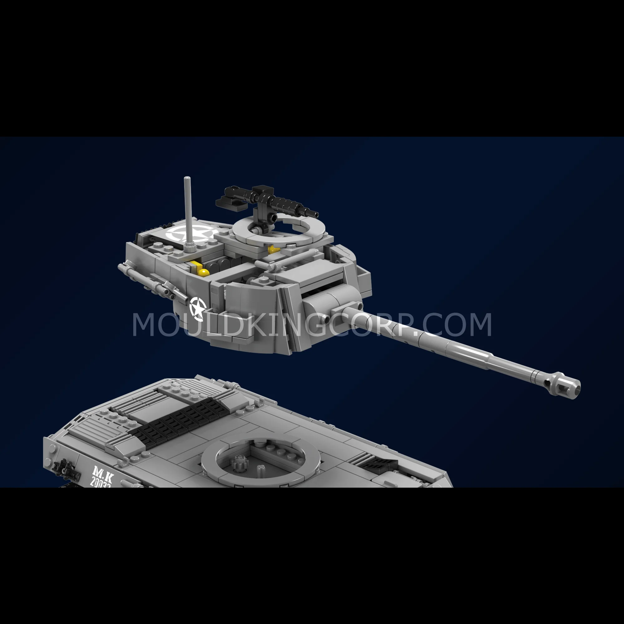 Mould King 20032 M16 Hellcat Tank Destroyer Building Set | 971 Pcs - Image 4