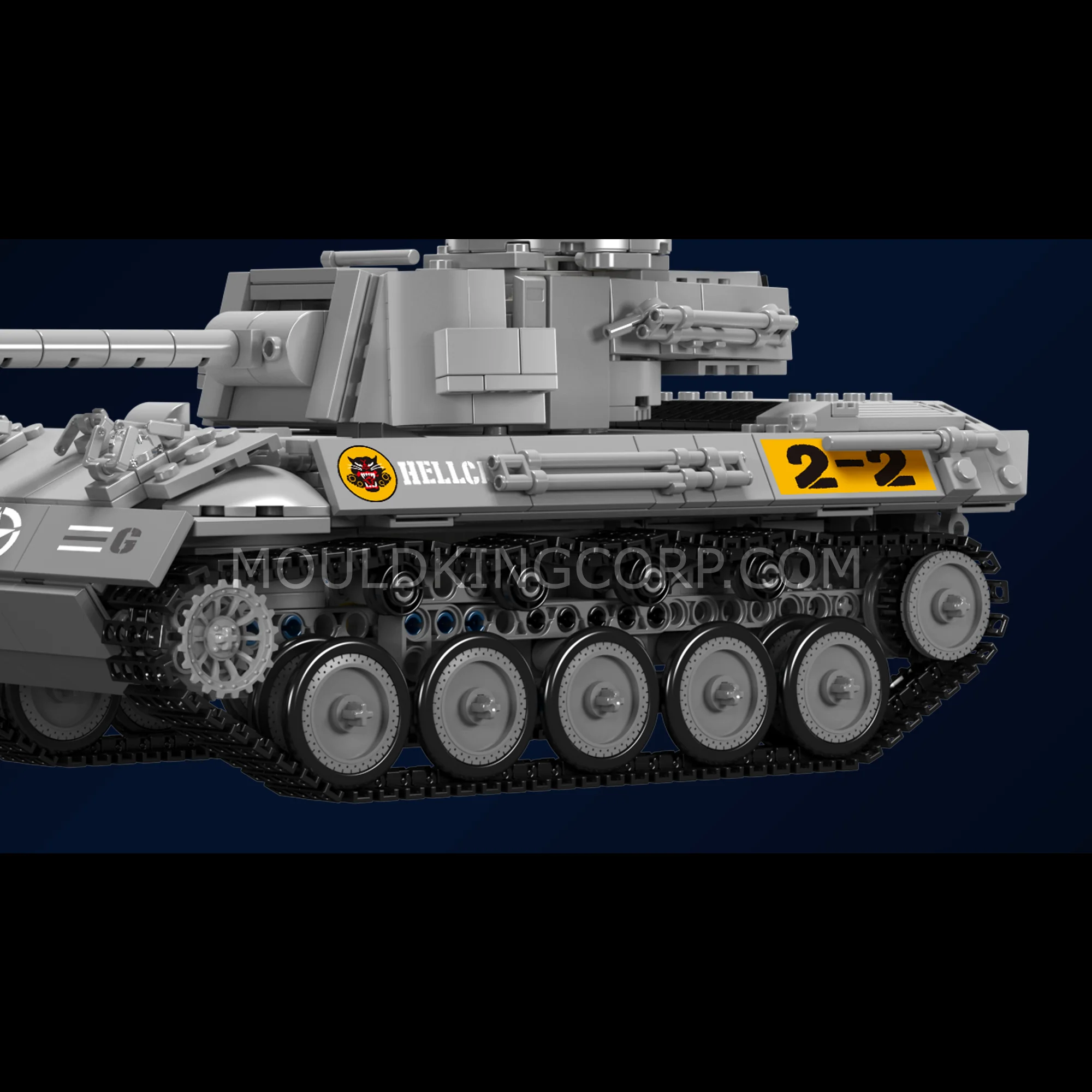 Mould King 20032 M16 Hellcat Tank Destroyer Building Set | 971 Pcs - Image 5