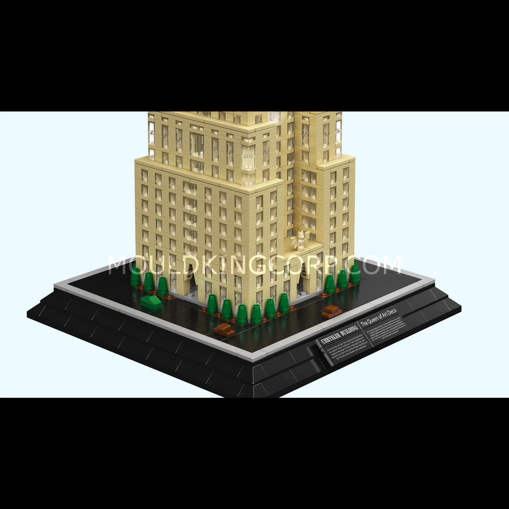 Mould King 22036 New York Landmark Skyscraper Building Set with Lights | 2,265 Pcs - Image 5