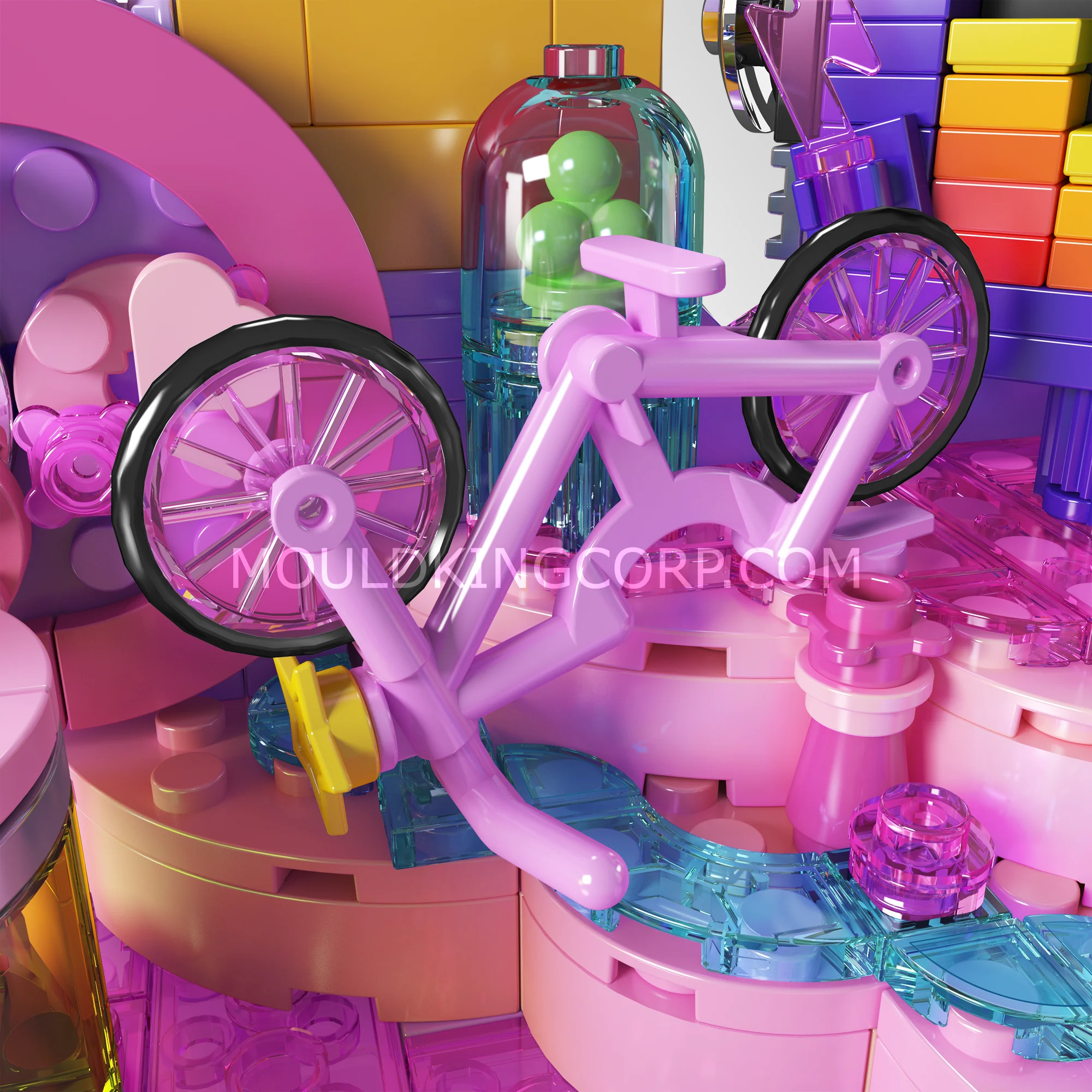 Mould King 24042 Video Game Stage Building Set | 364 Pcs - Image 2