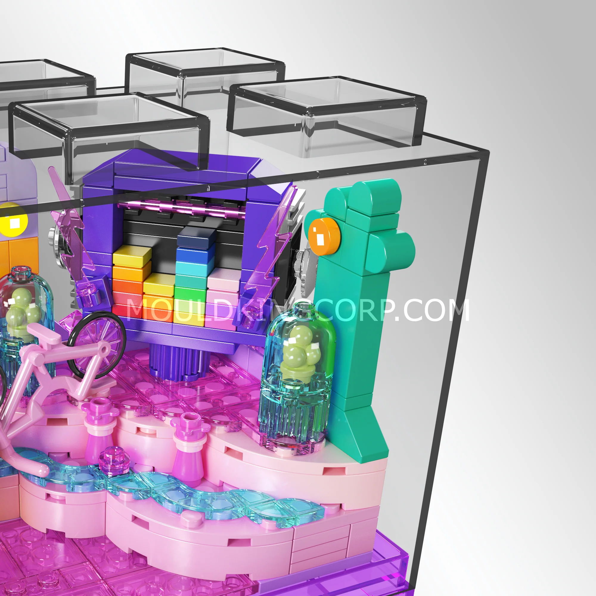 Mould King 24042 Video Game Stage Building Set | 364 Pcs - Image 3