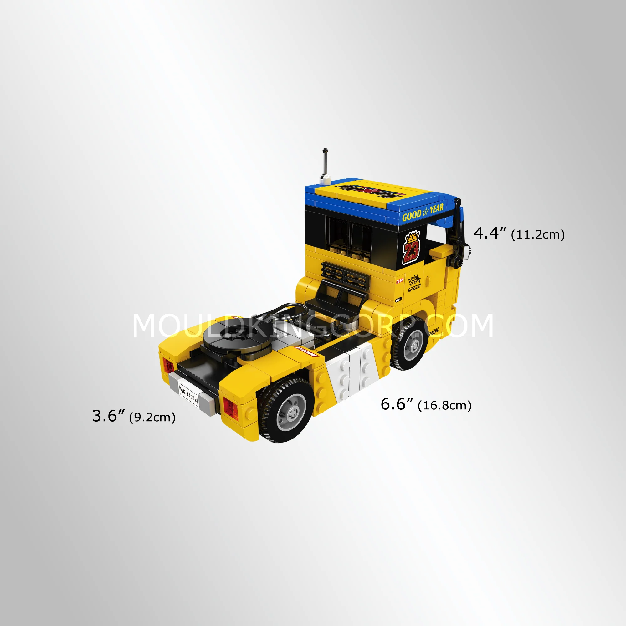 Mould King 24082 Racing Truck Building Set | 414 Pcs - Image 5