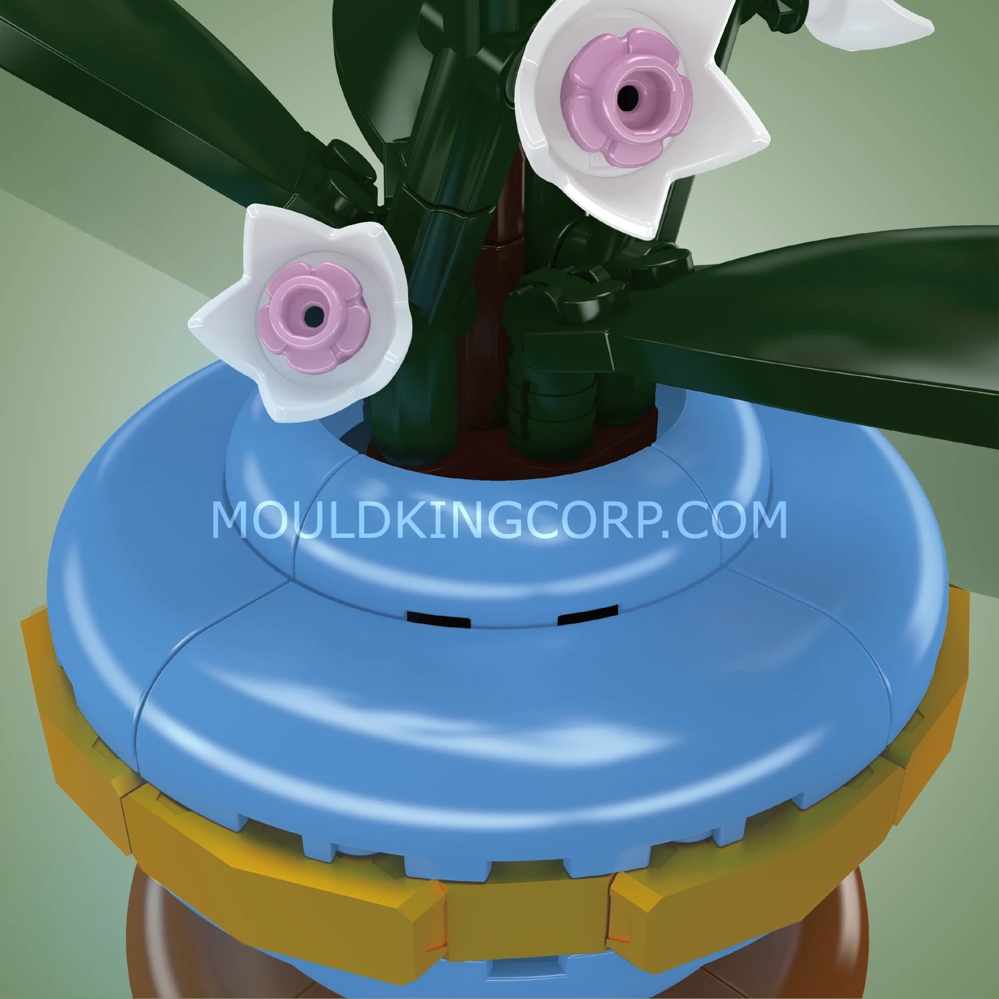 Mould King 24119 Orchid Botanical Building Set | 386 Pcs - Image 3