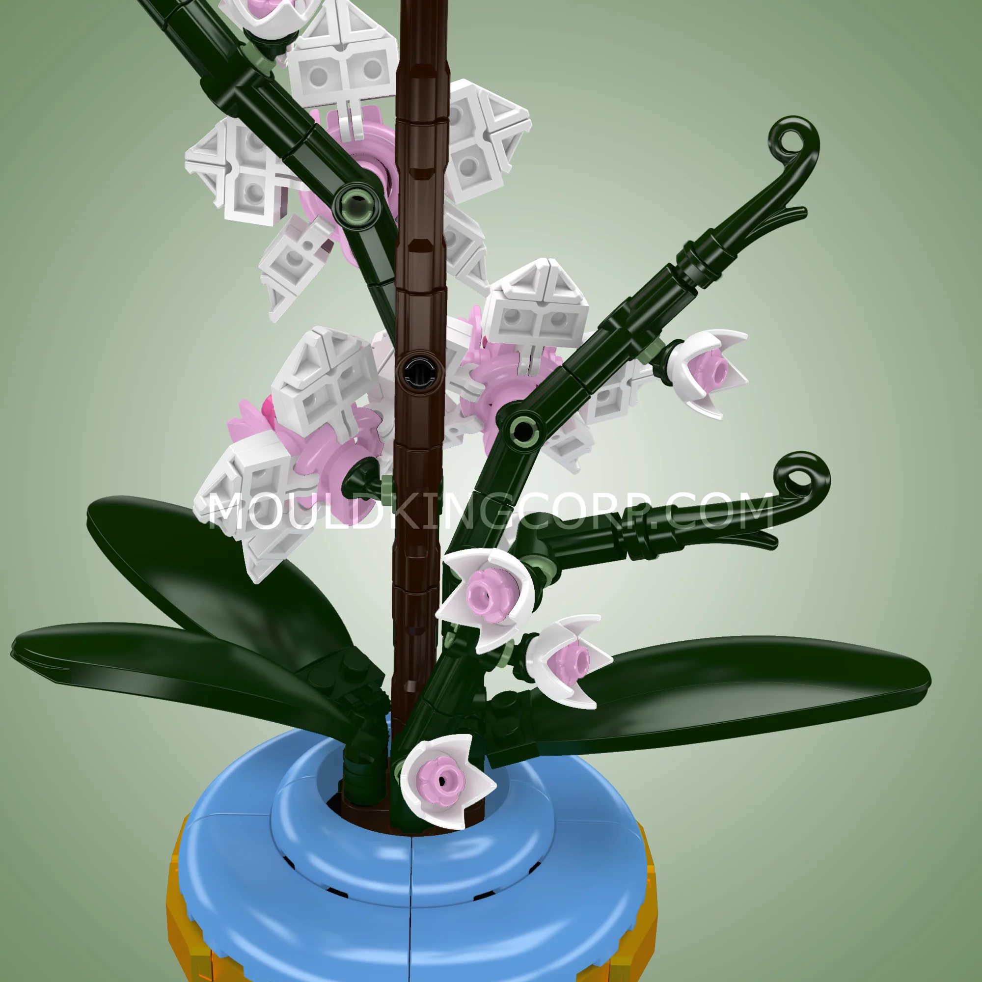 Mould King 24119 Orchid Botanical Building Set | 386 Pcs - Image 4