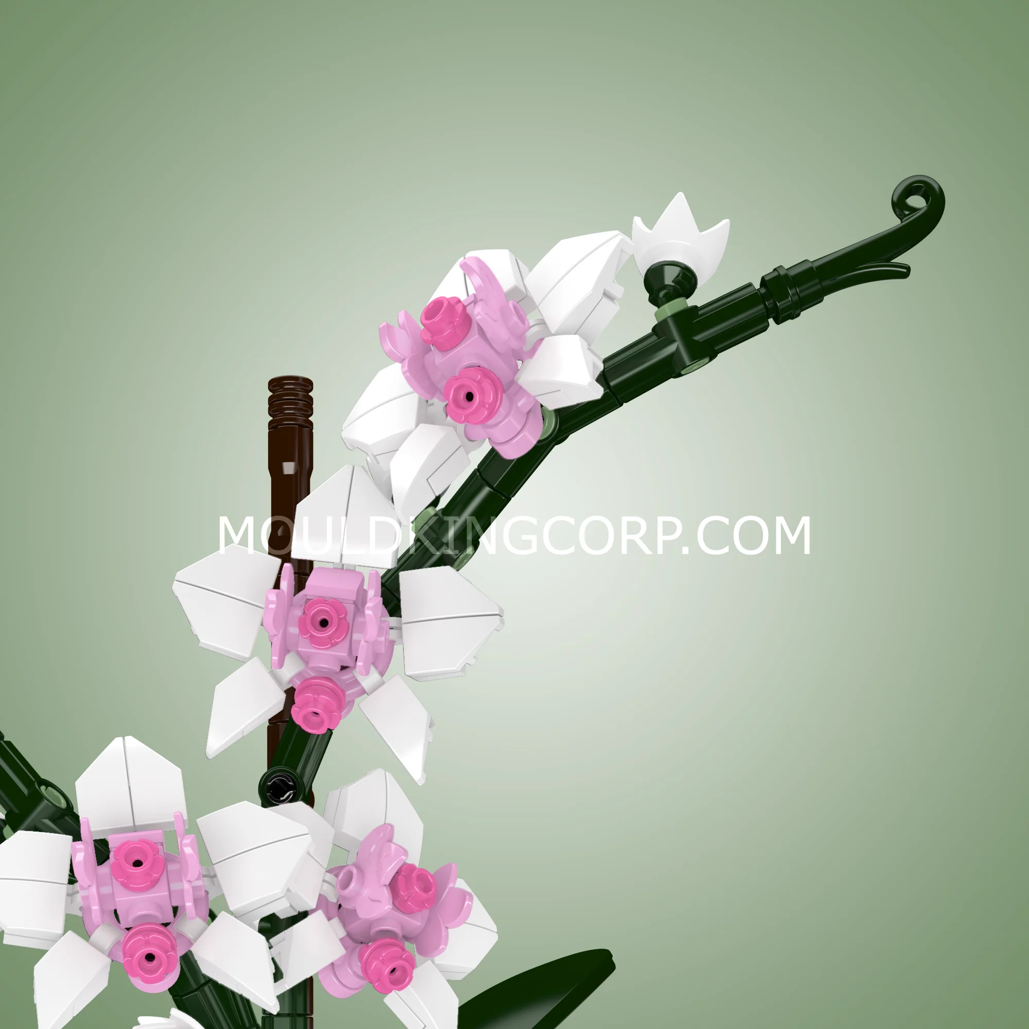 Mould King 24119 Orchid Botanical Building Set | 386 Pcs - Image 5