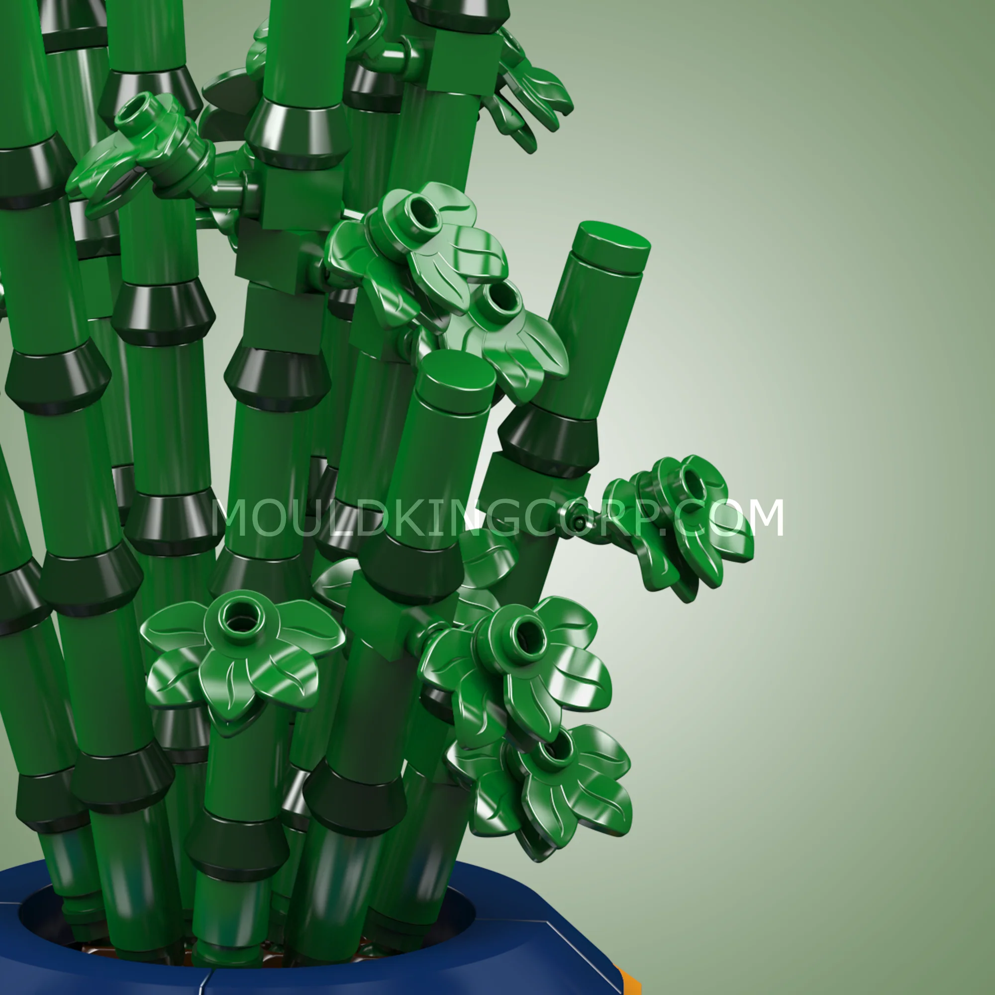 Mould King 24121 Bamboo Bonsai Building Set | 375 Pcs - Image 4