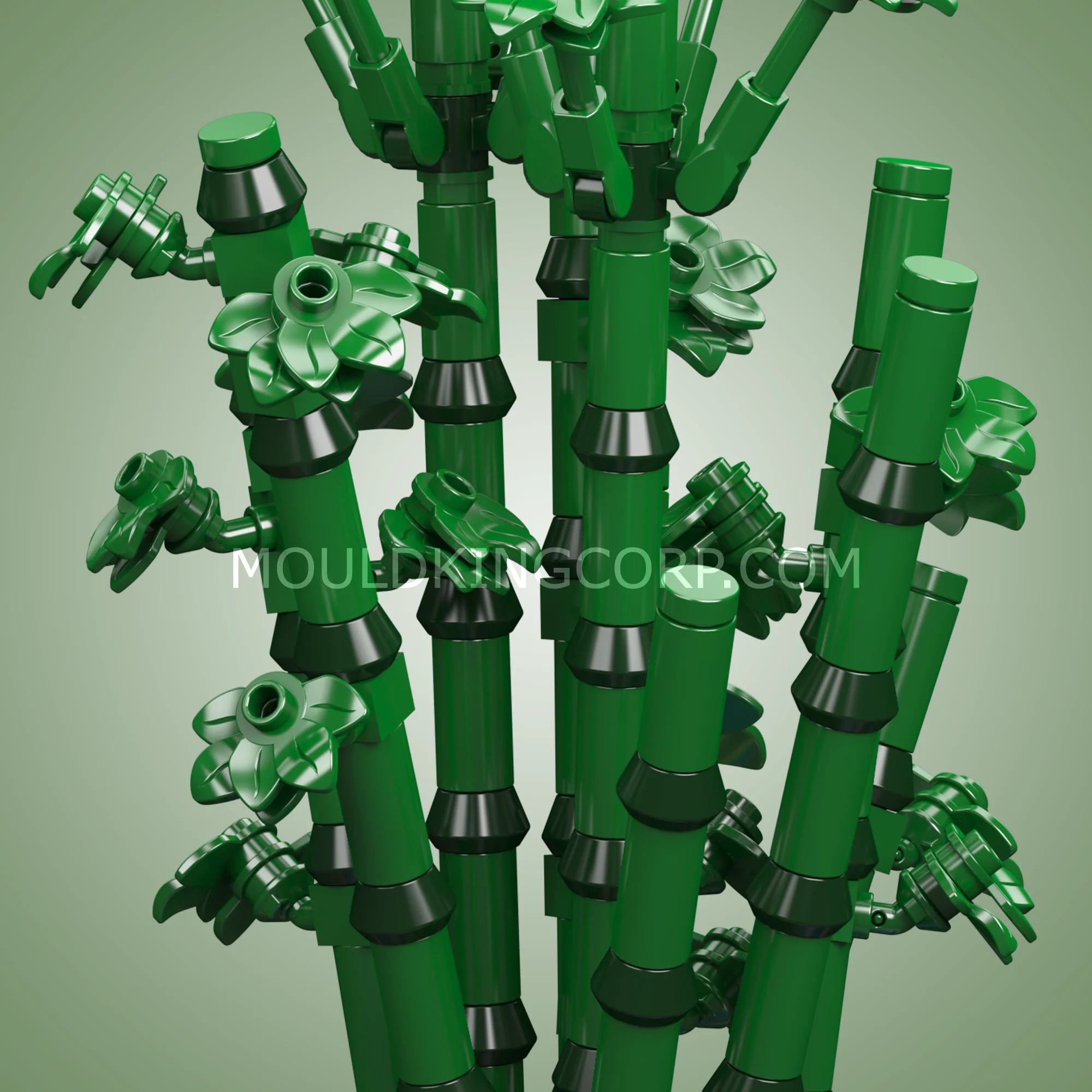 Mould King 24121 Bamboo Bonsai Building Set | 375 Pcs - Image 5