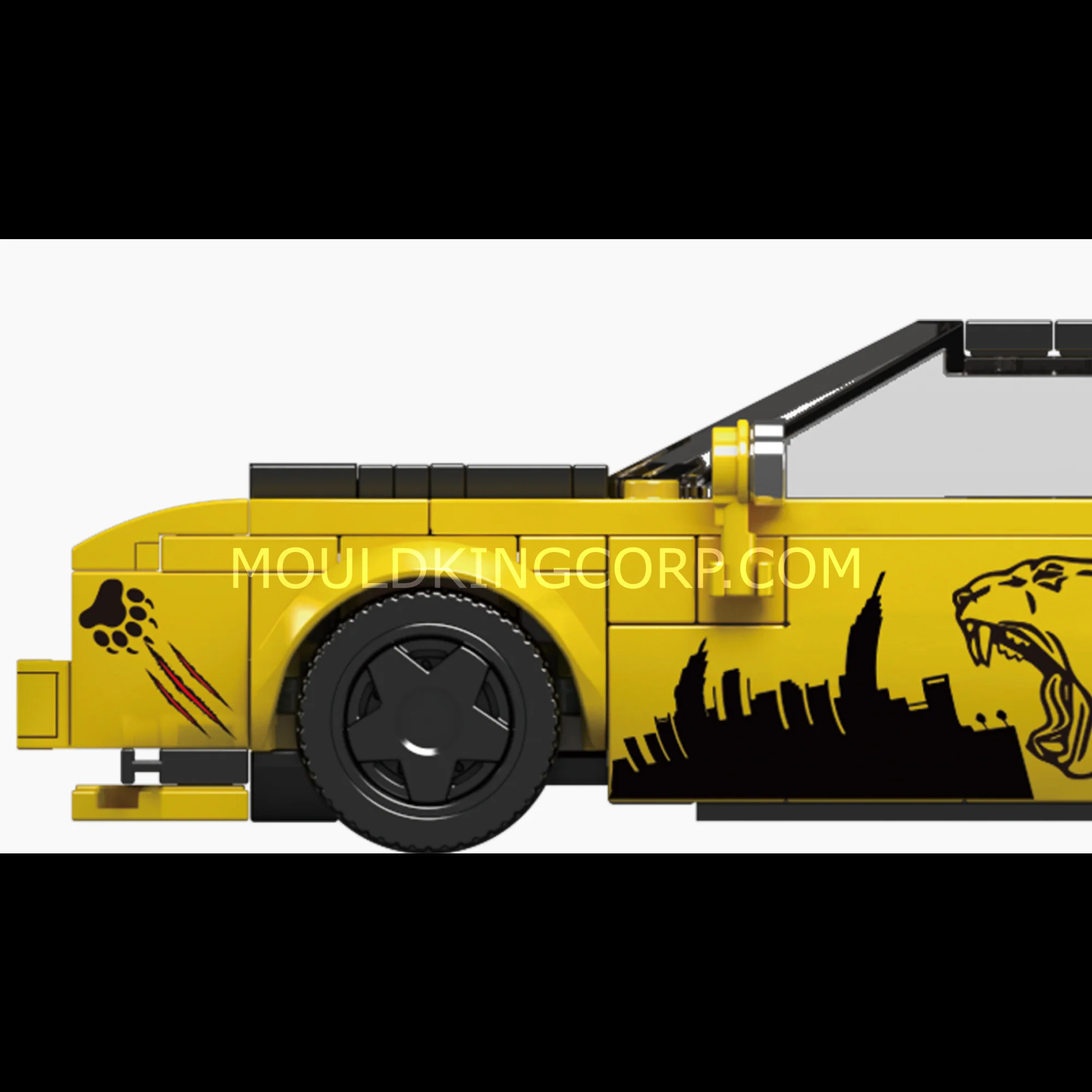 Mould King 27051 Challenger SRT Car Building Set | 368 Pcs - Image 3