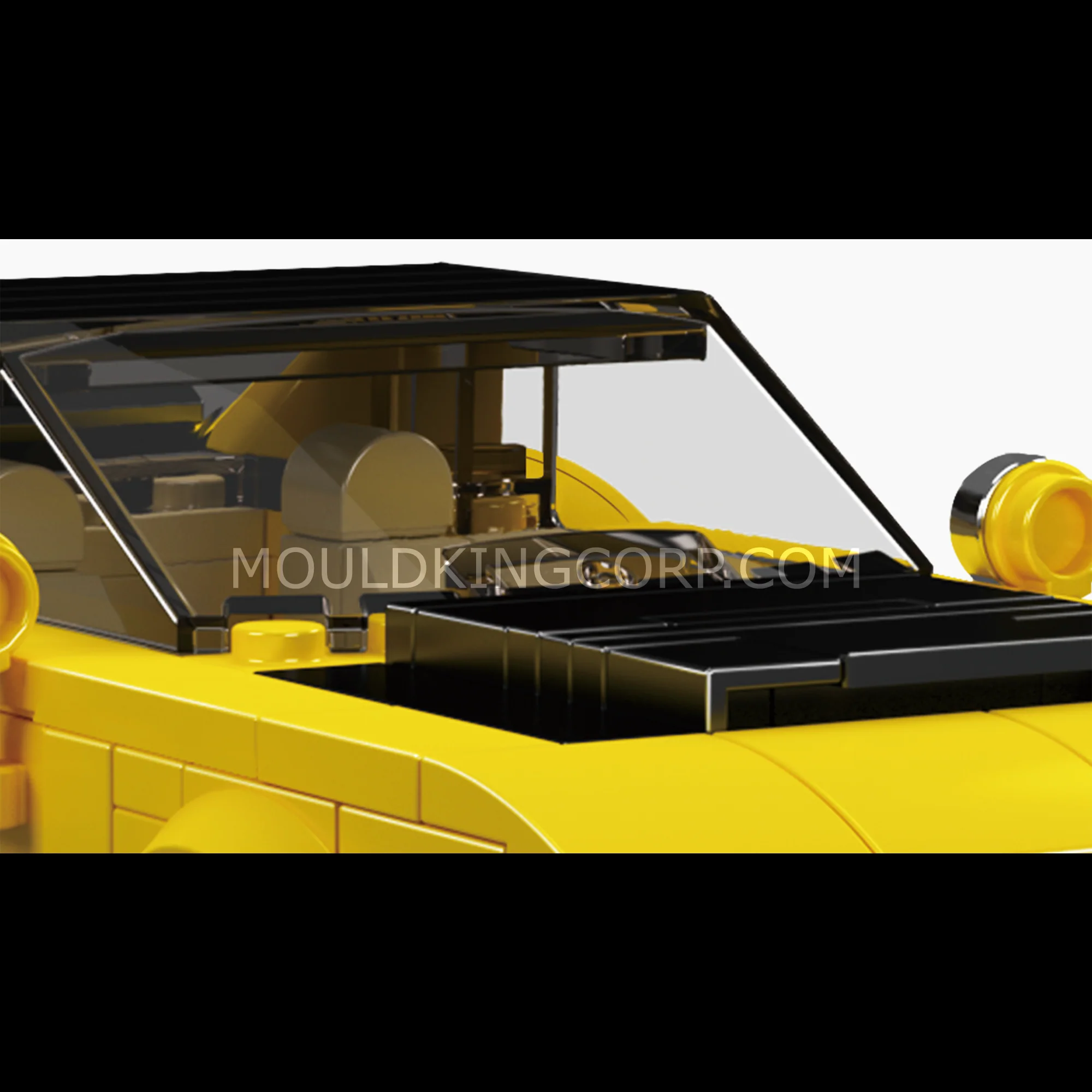 Mould King 27051 Challenger SRT Car Building Set | 368 Pcs - Image 4