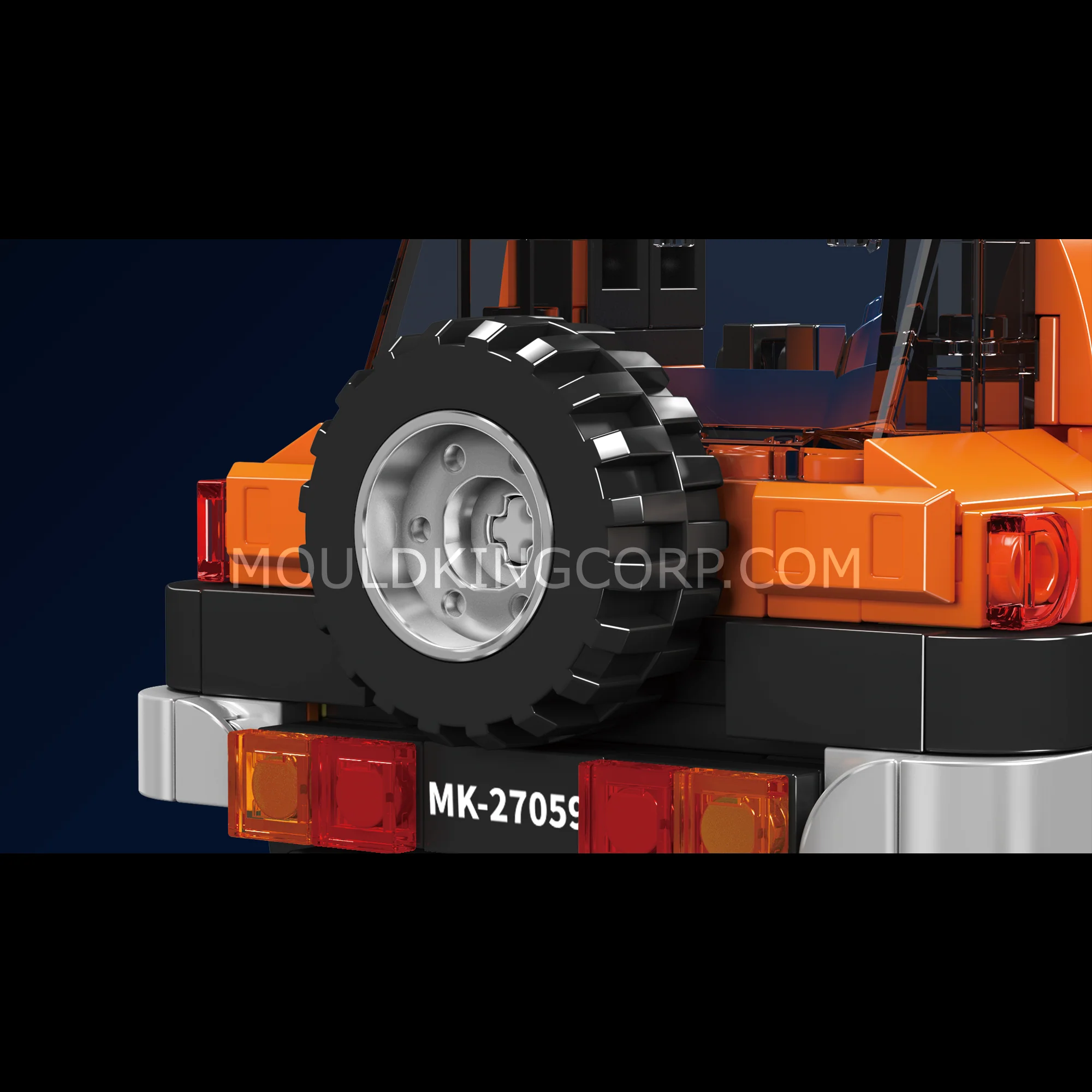 Mould King 27059 FJ Cruiser SUV Building Set | 414 Pcs - Image 3