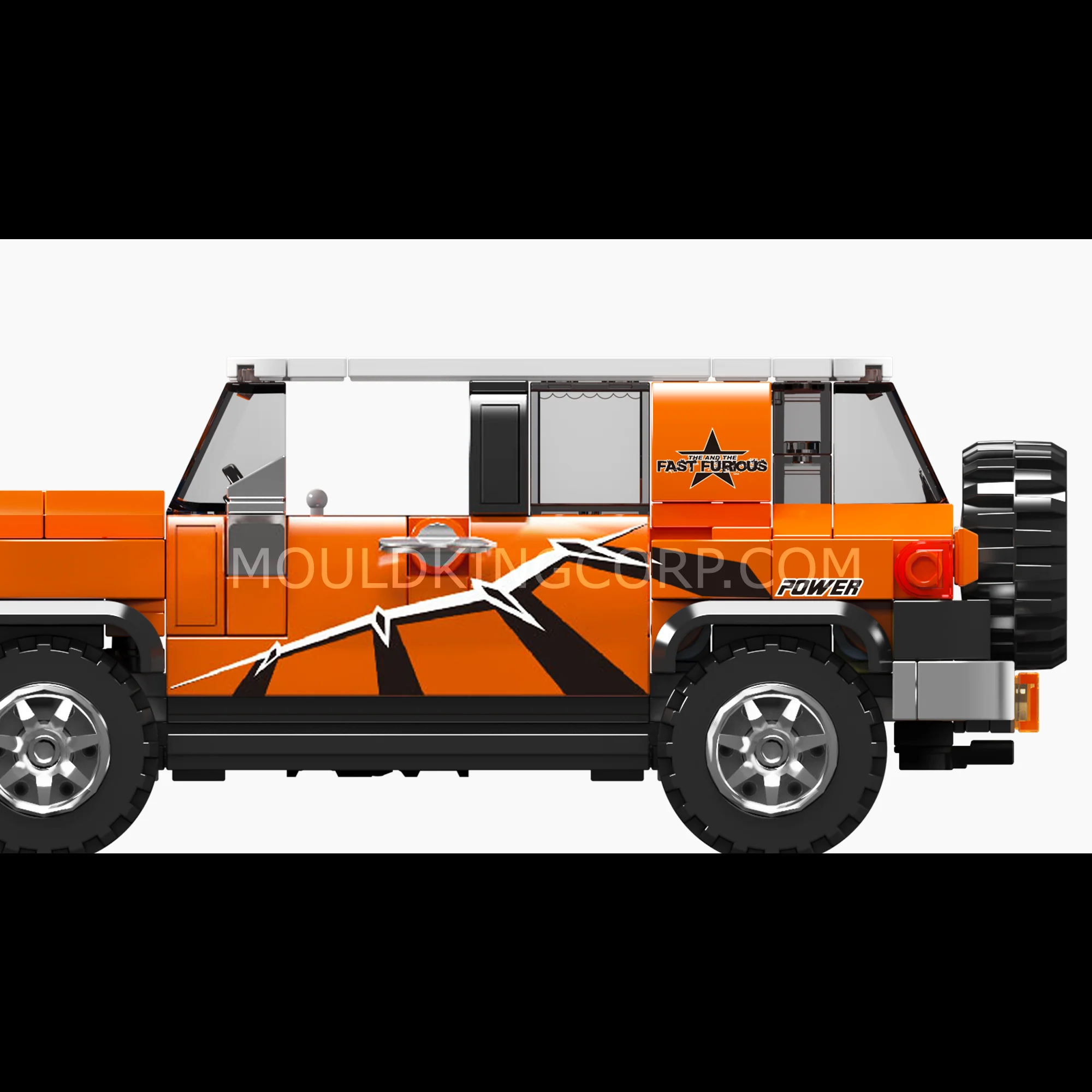 Mould King 27059 FJ Cruiser SUV Building Set | 414 Pcs - Image 4