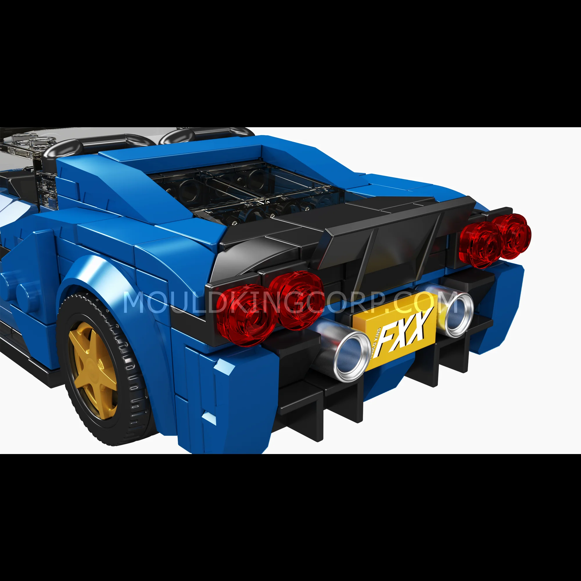 Mould King 27145 Italian V8 Anniversary Spider Building Set | 392 Pcs - Image 5