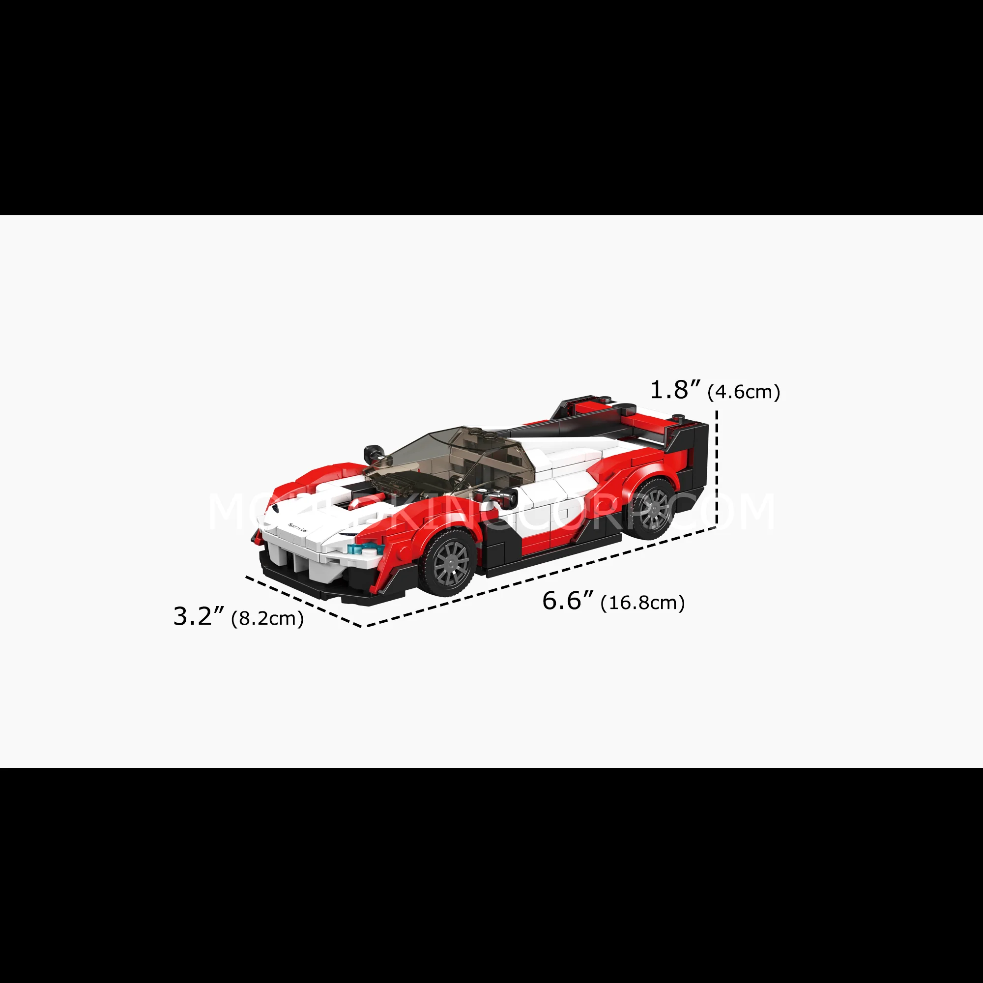 Mould King 27148 Sabre Hypercar Building Set | 401 Pcs - Image 6