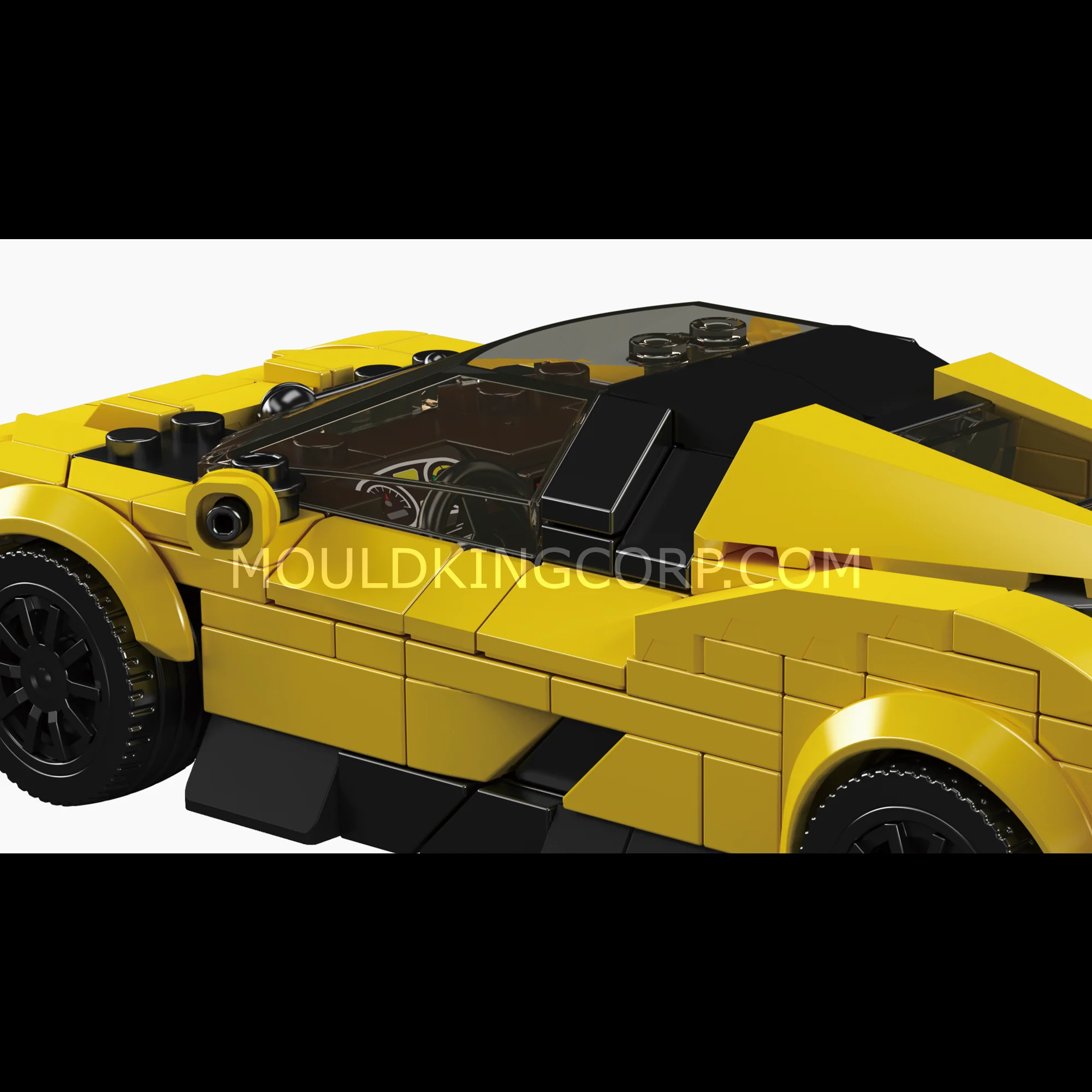Mould King 27151 Katla Hypercar Building Set | 448 Pcs - Image 3