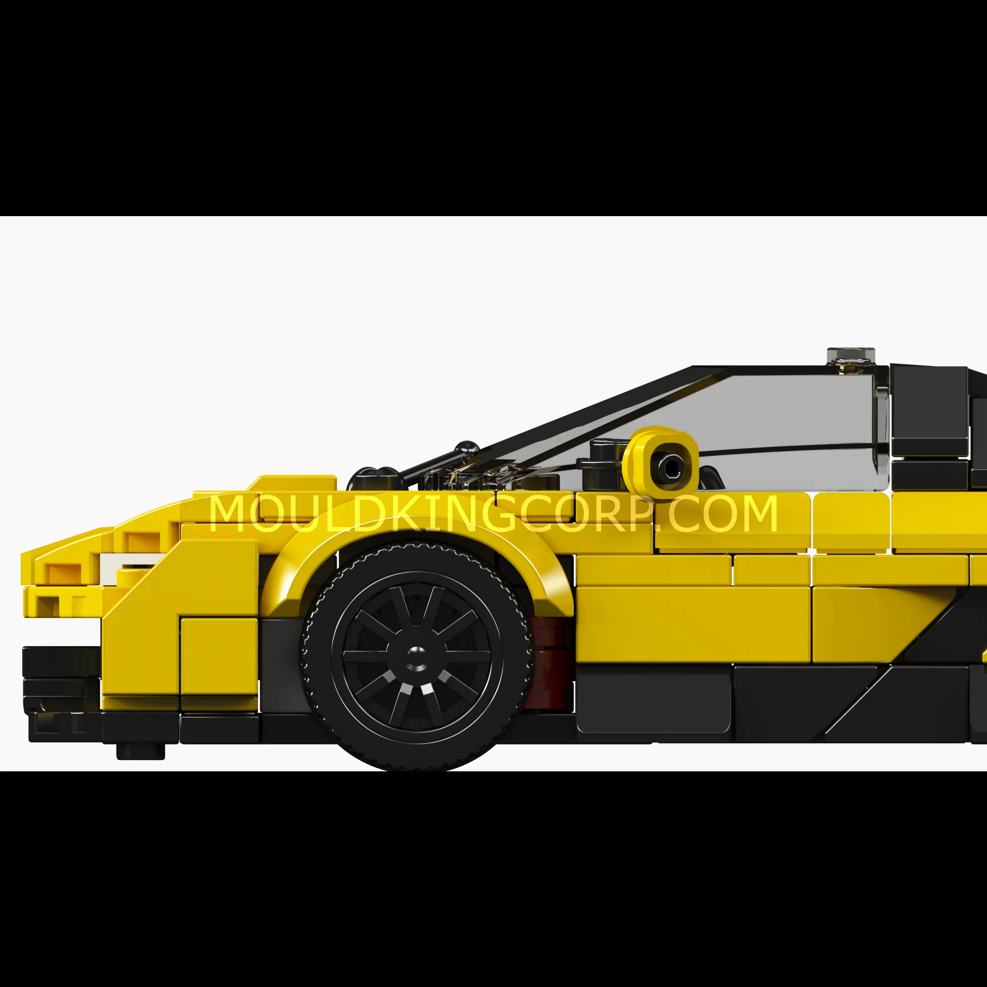 Mould King 27151 Katla Hypercar Building Set | 448 Pcs - Image 4