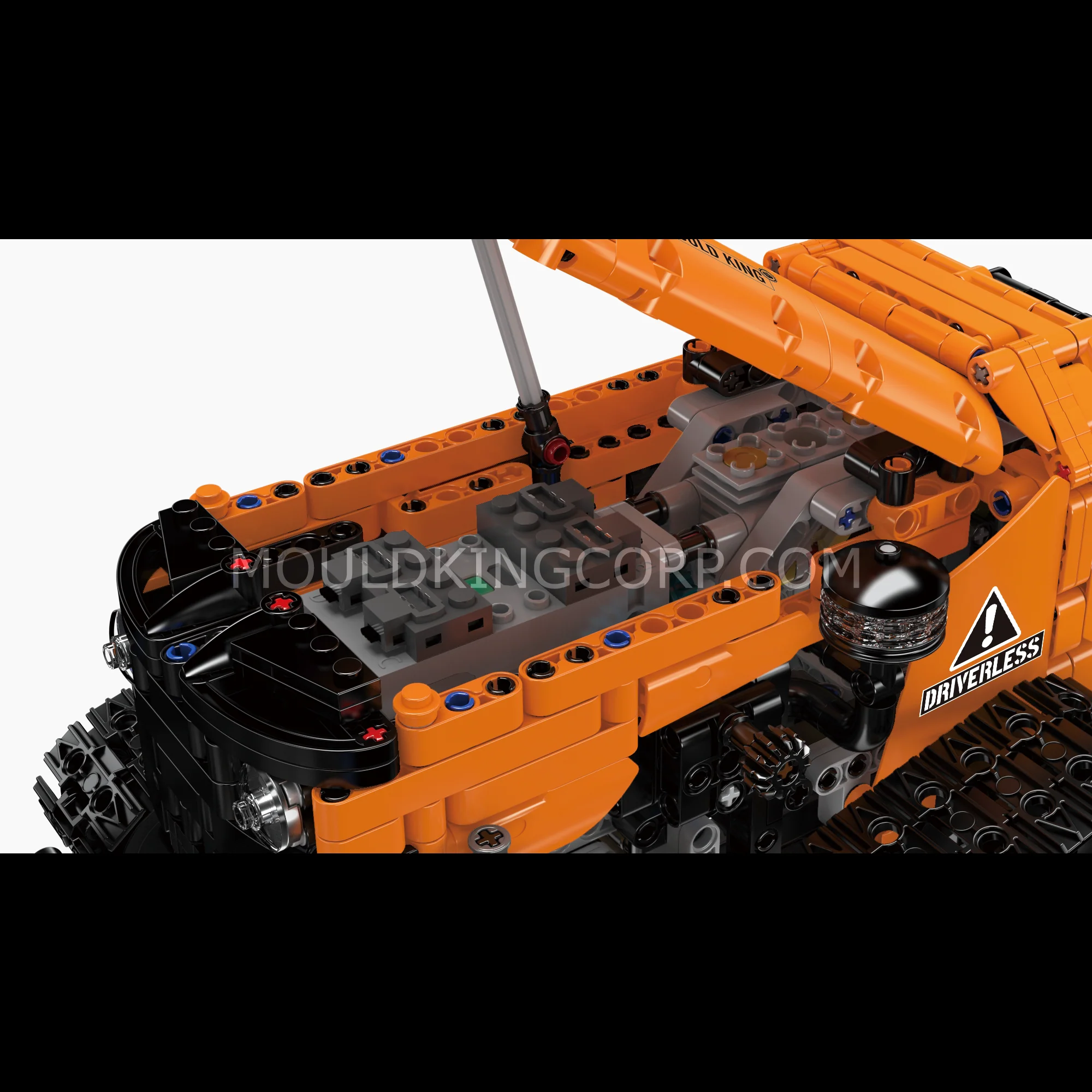 Mould King 17086 Remote-Controlled Land Clearing Machine Building Set | 1,650 Pcs - Image 2