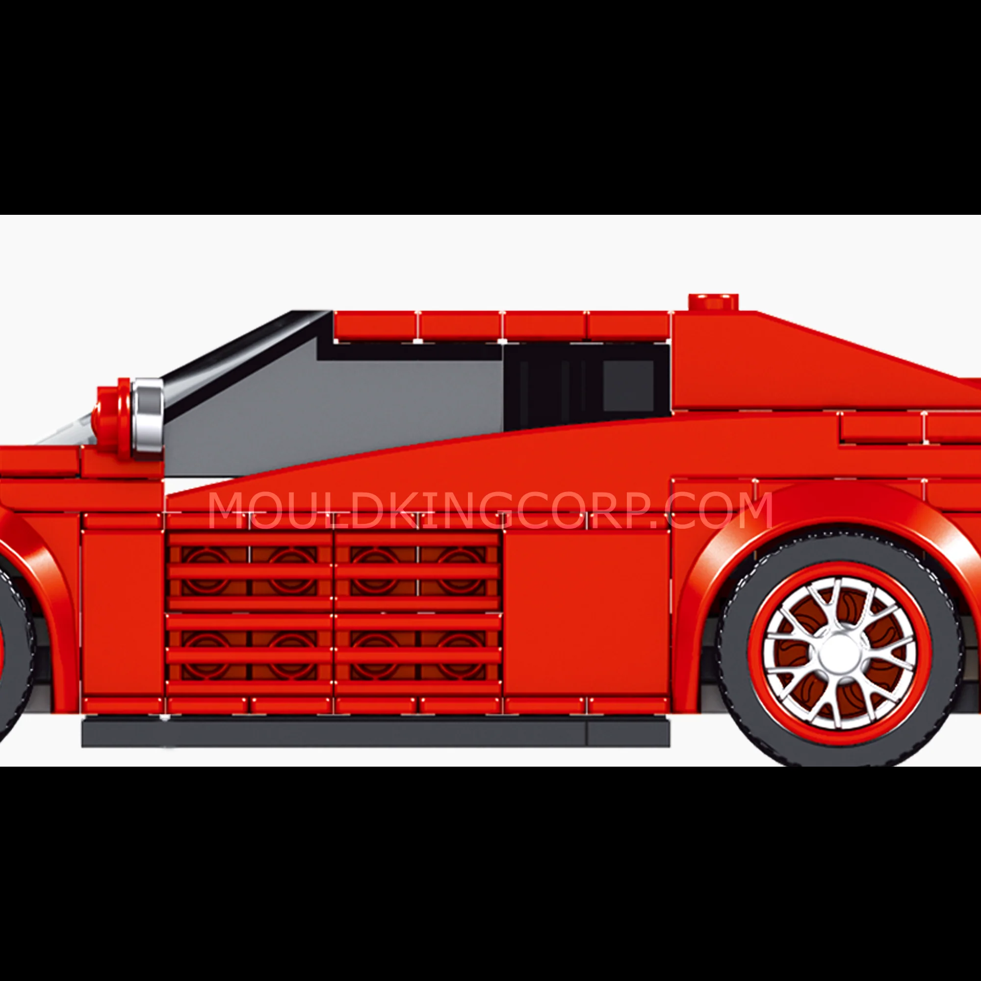 Mould King 27012S Testarossa Supercar Building Kit | 350 Pcs - Image 3