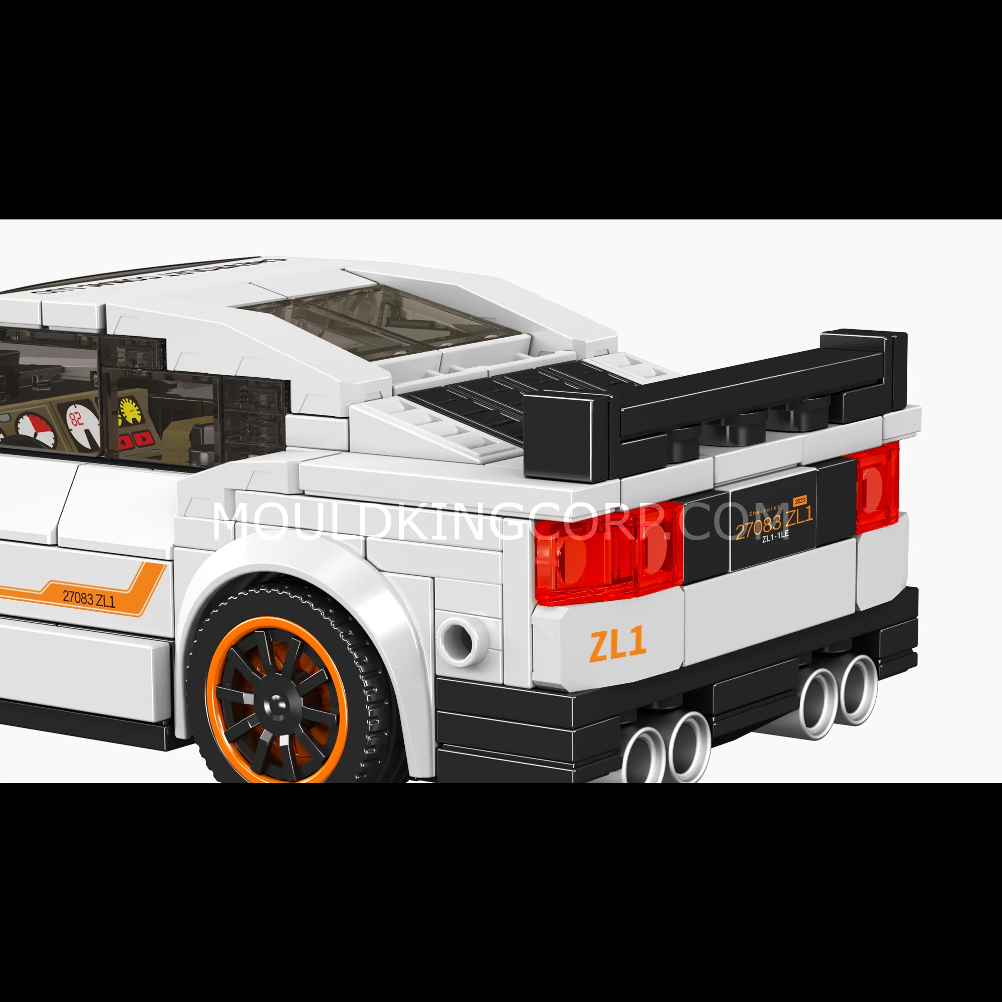Mould King 27083 Camaro Muscle Car Model Building Set | 421 Pcs - Image 5