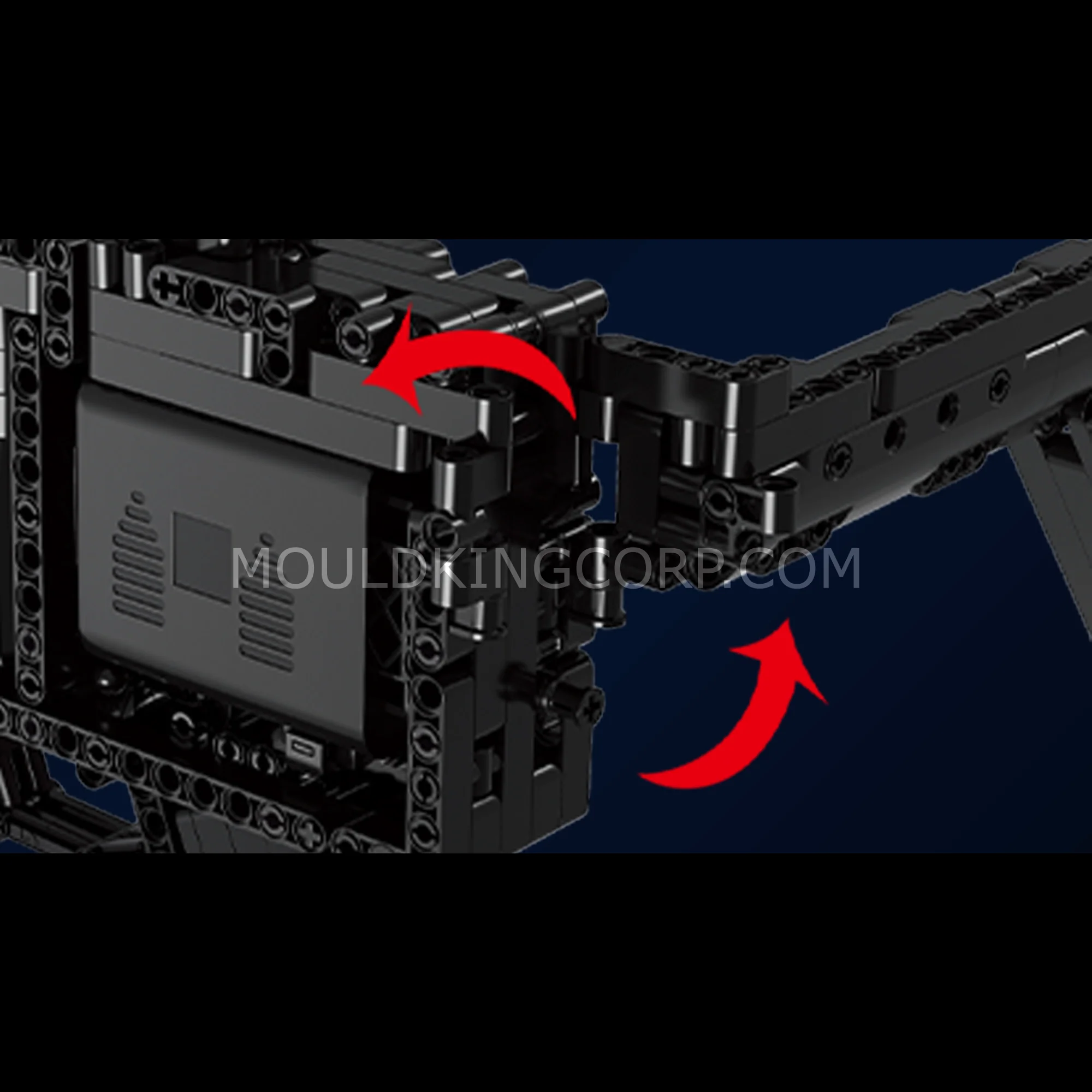 MOULD KING 14001S MP5 Building Toy Motorized | 783 PCS - Image 4
