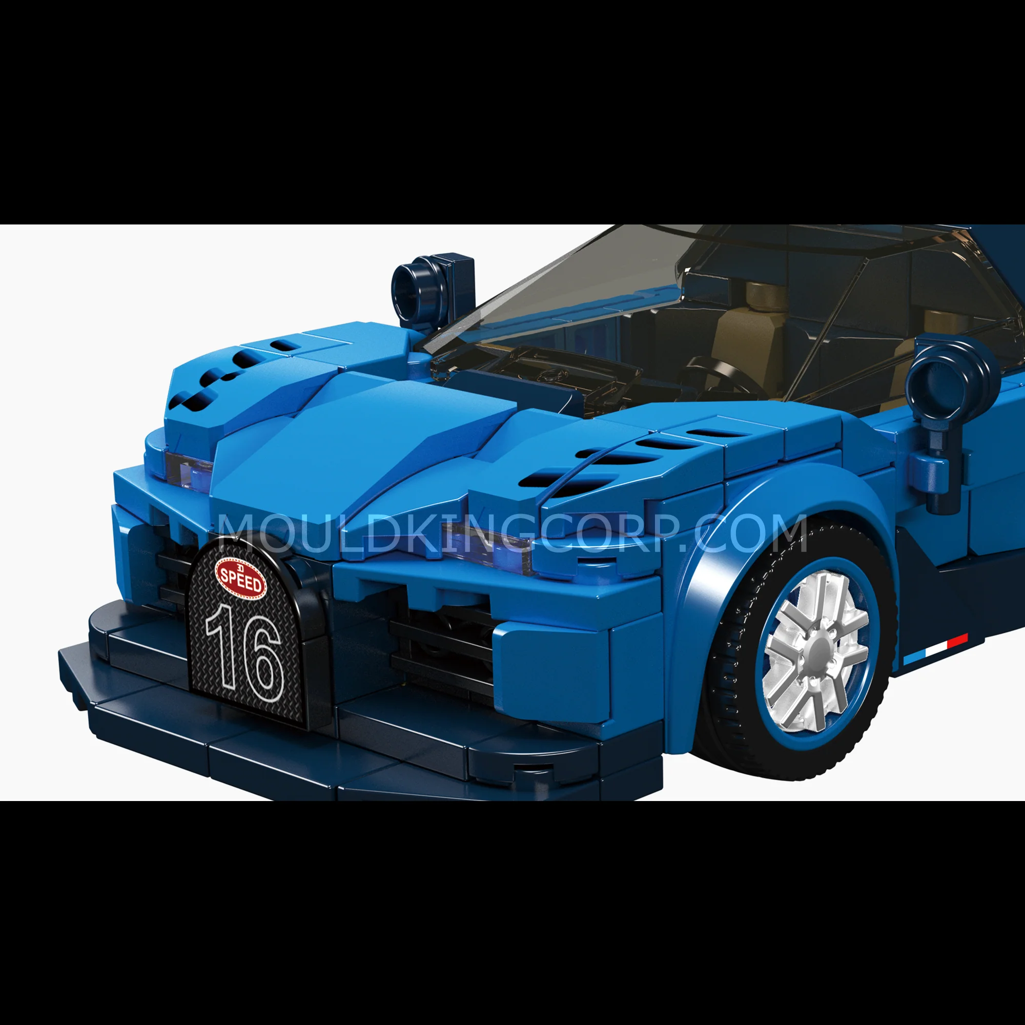 Mould King 27001 The Vision GT Mini Sports Car Building Set | 336 PCS - Image 3