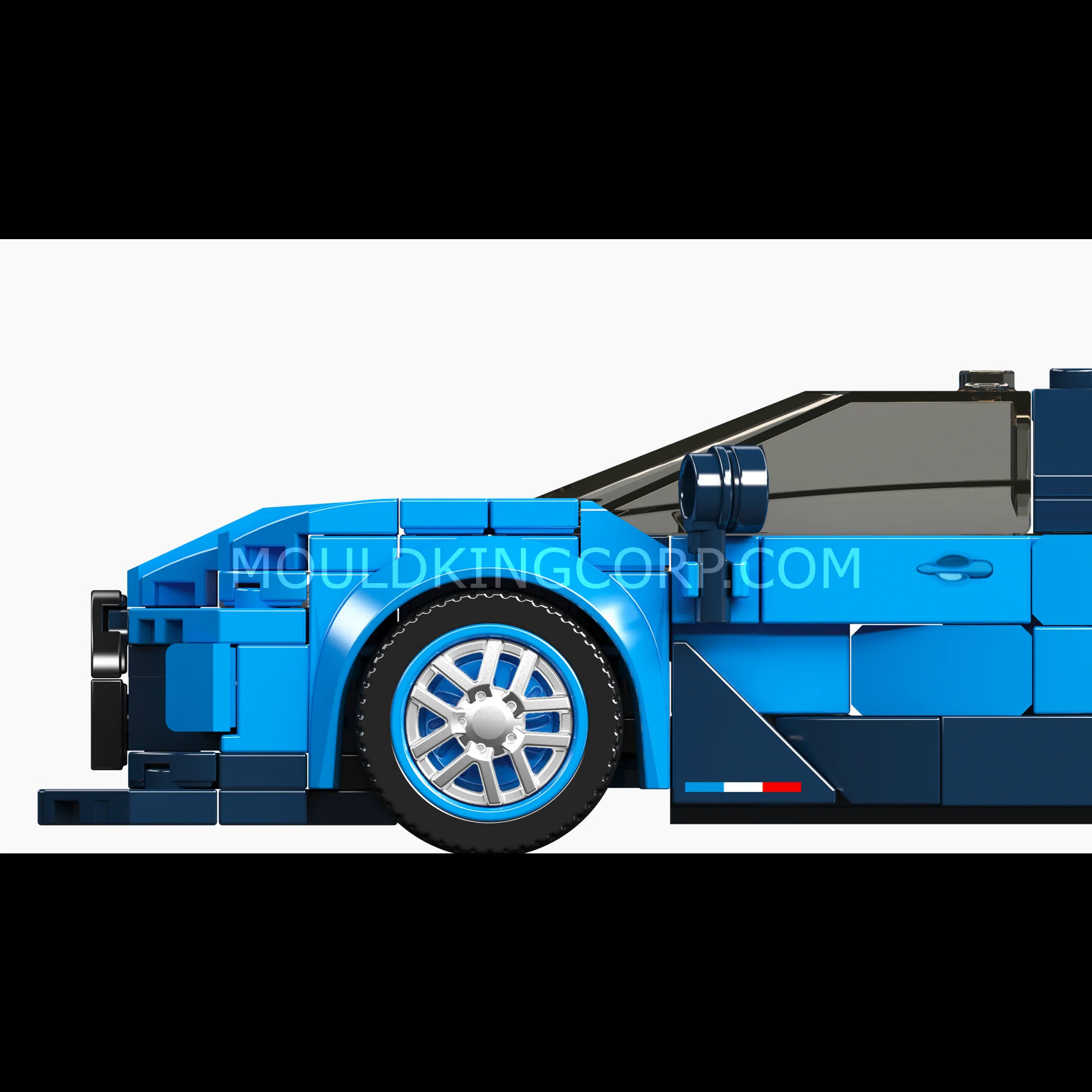 Mould King 27001 The Vision GT Mini Sports Car Building Set | 336 PCS - Image 4