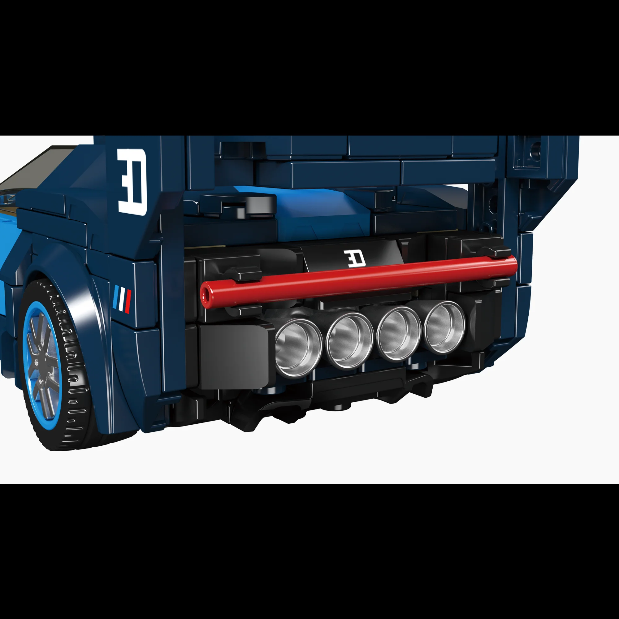 Mould King 27001 The Vision GT Mini Sports Car Building Set | 336 PCS - Image 5